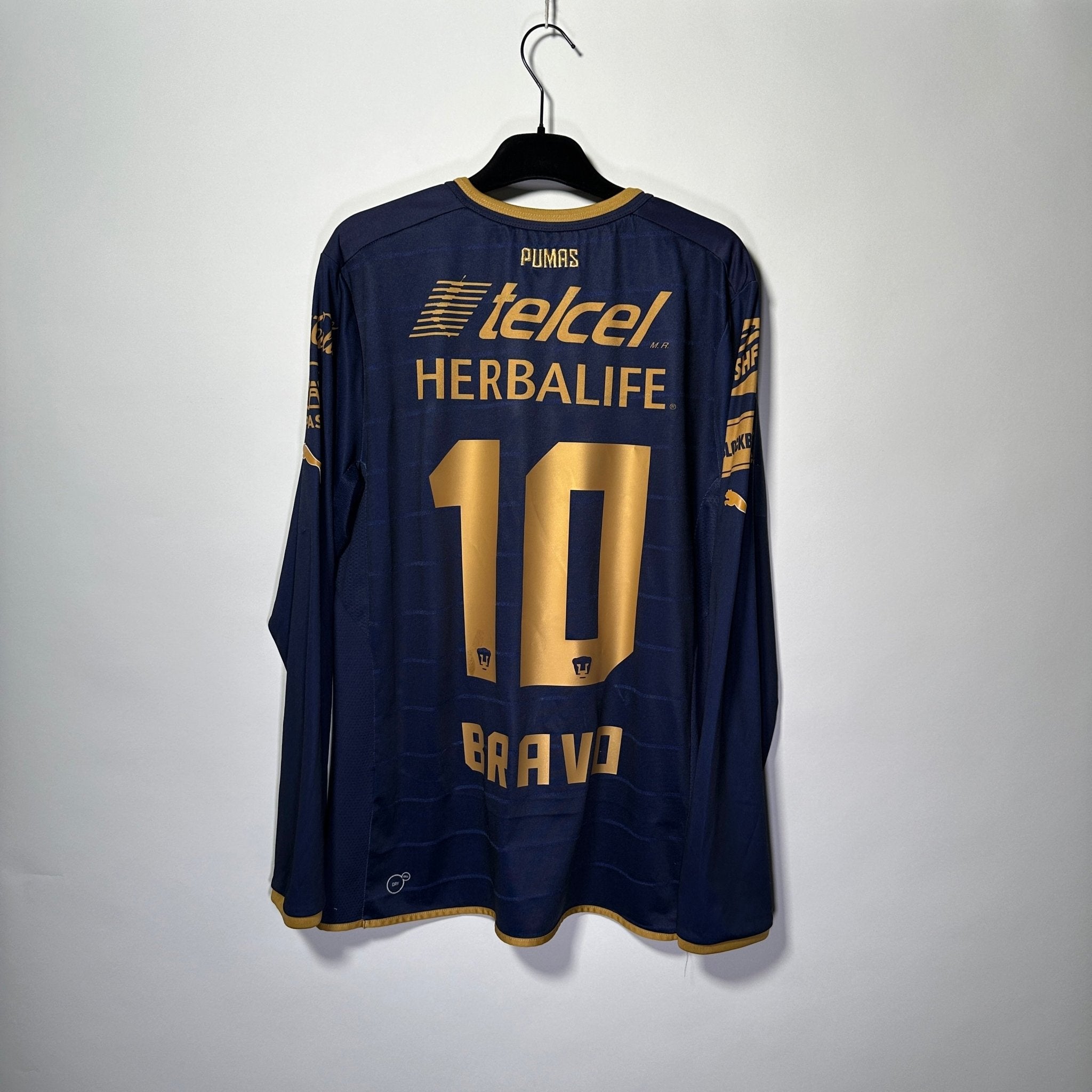 Pumas UNAM Local 2012 Dorsal Bravo (Manga Larga) Talla L/G