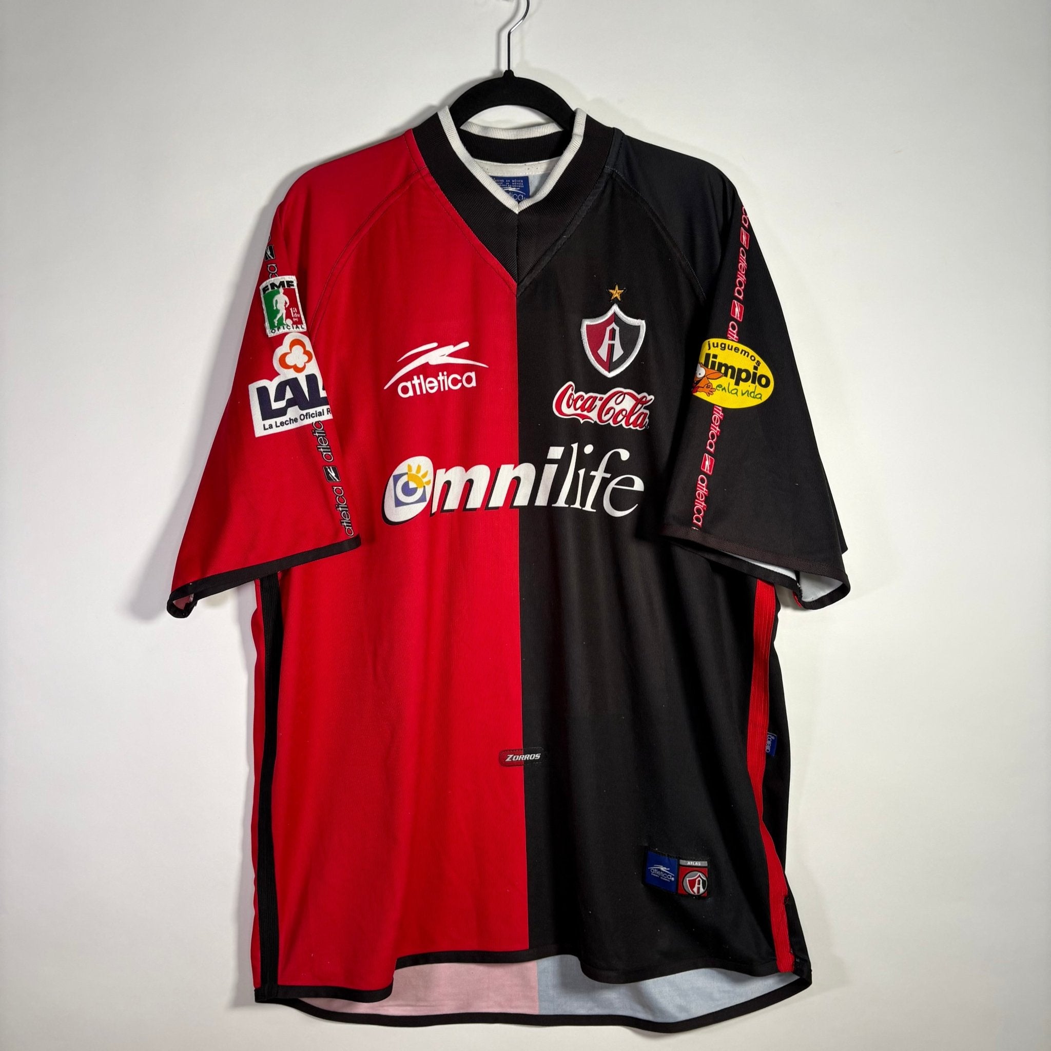 Atlas FC Local 2001 - Dorsal Diego Cocca - Talla XL - YaelitoMix