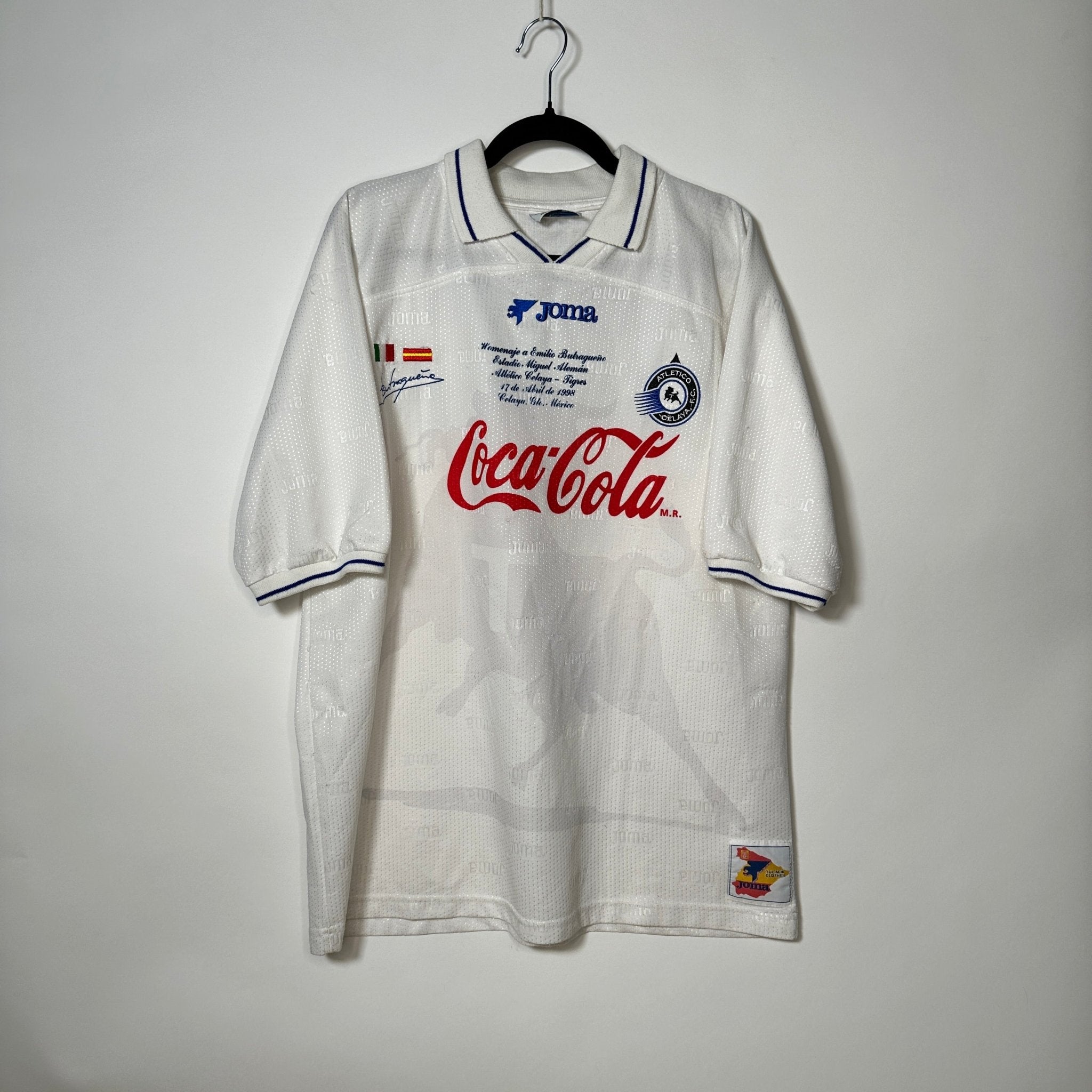Atlético Celaya Local 1997 - Homenaje a Emilio Butragueño - Talla XL - YaelitoMix