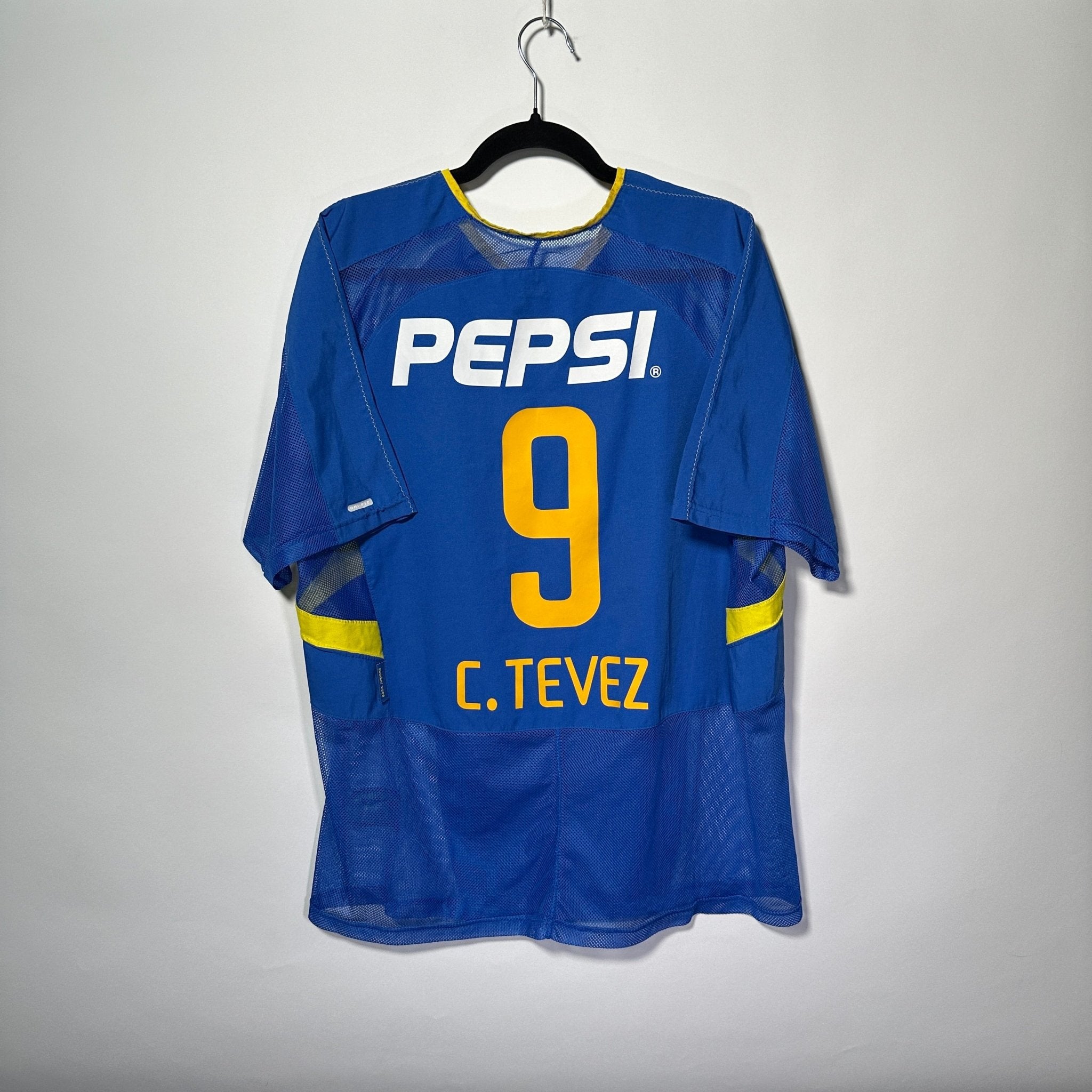 Boca Juniors Local 2003 - Dorsal Tévez - Talla L/G - YaelitoMix