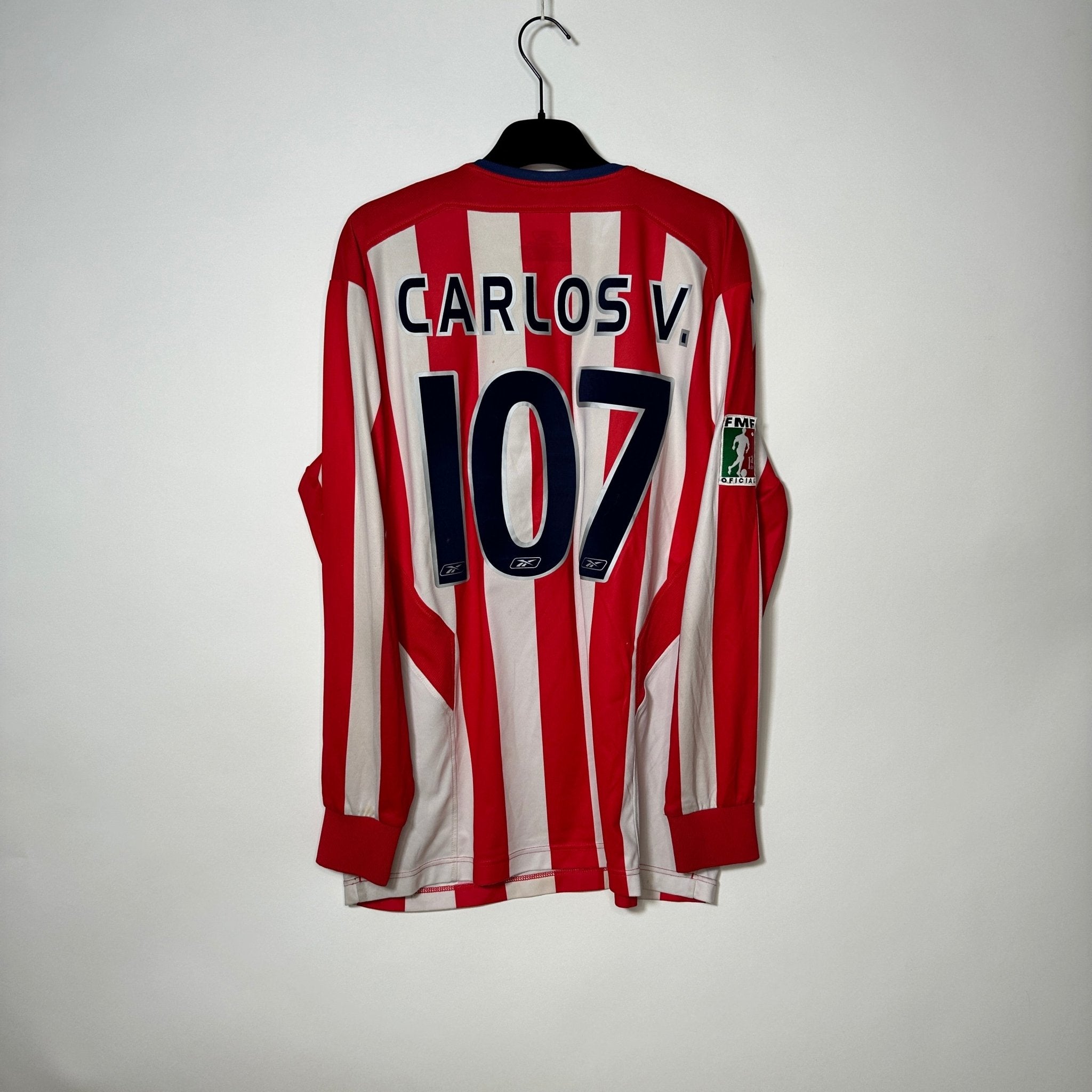 CD Guadalajara Local 2004 - Dorsal Carlos Vela (Manga Larga) - Talla XL - YaelitoMix