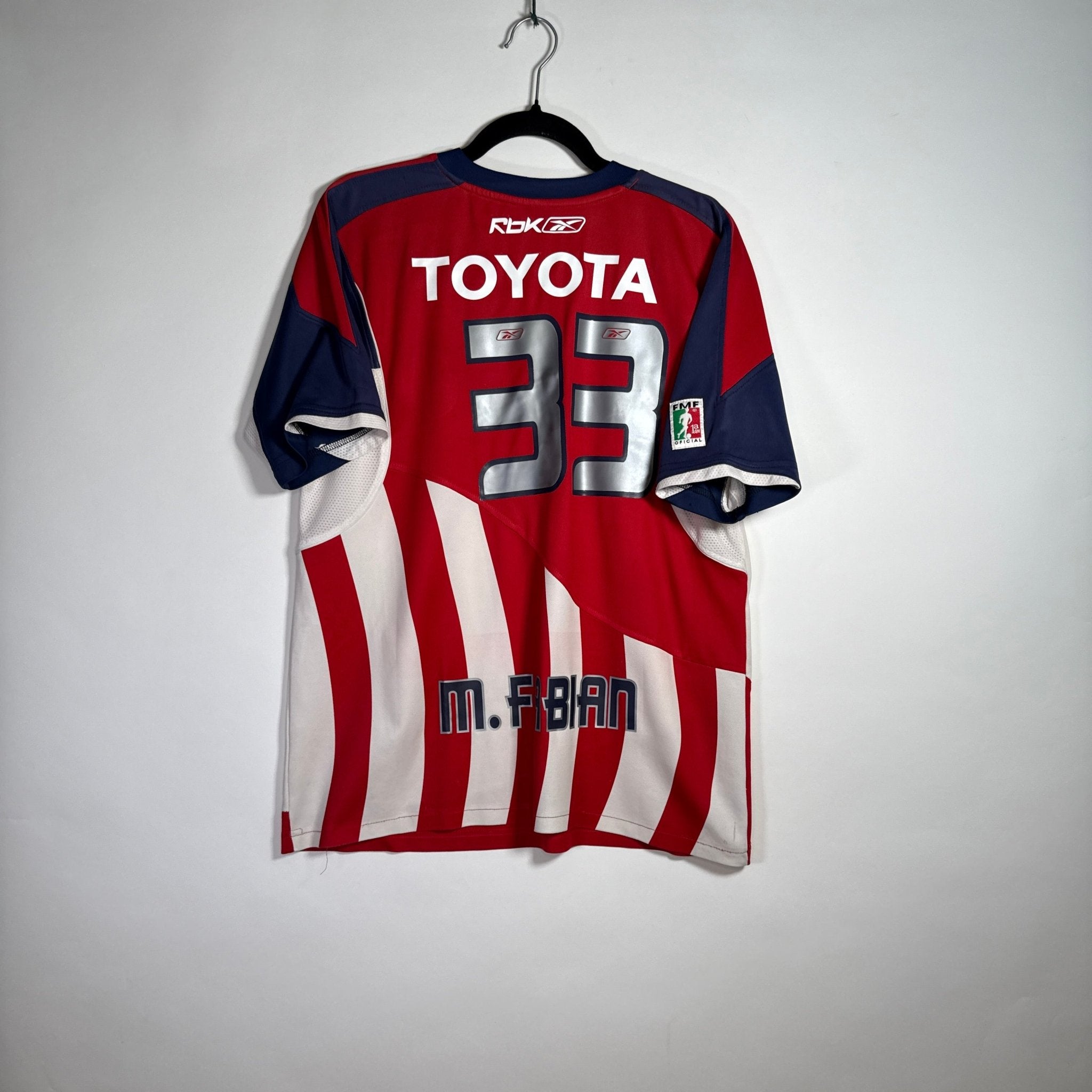 CD Guadalajara Local 2007 - Dorsal Marco Fabián - Talla M - YaelitoMix