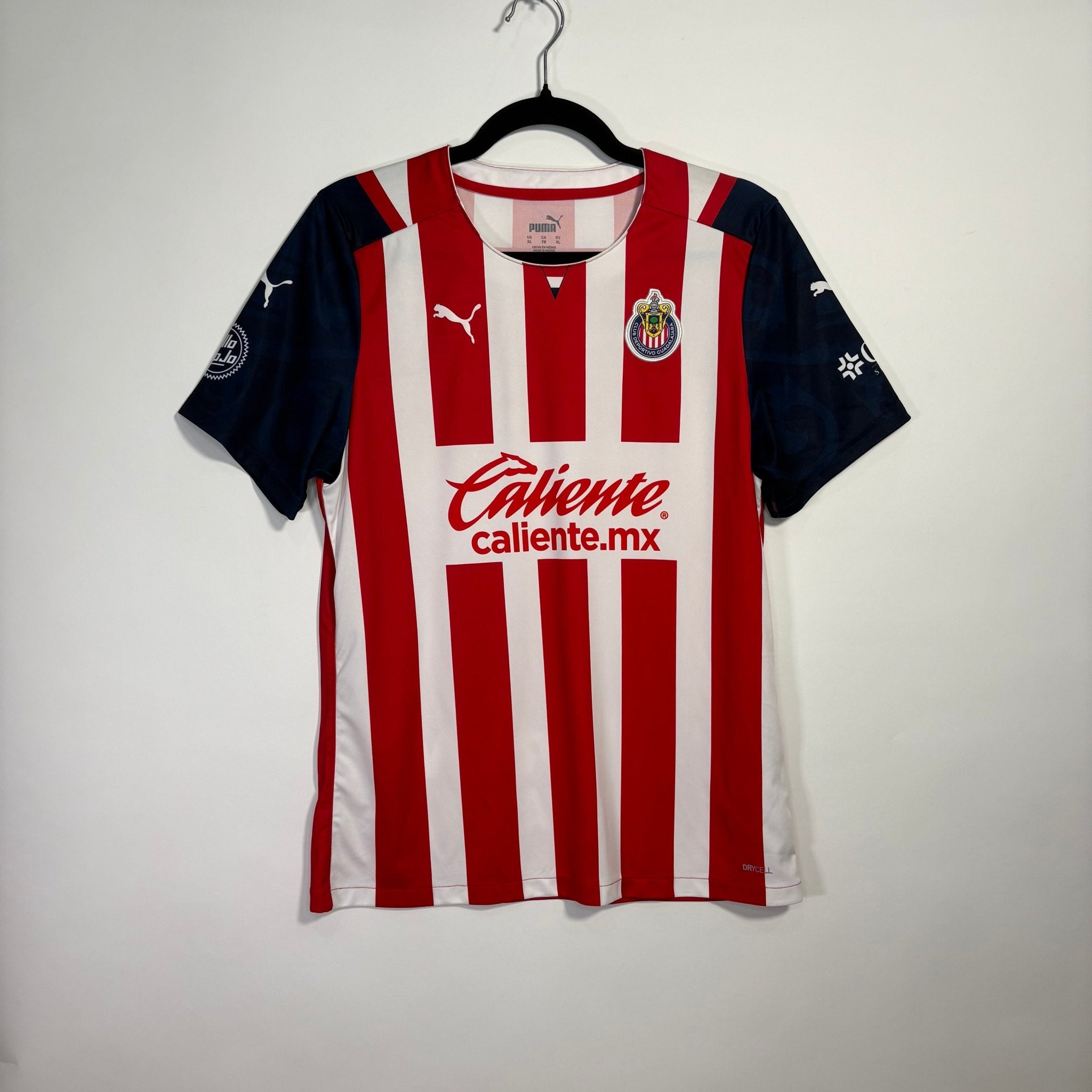 CD Guadalajara Local 2022 - Dorsal “Cone” Brizuela - Talla XL Juvenil - YaelitoMix