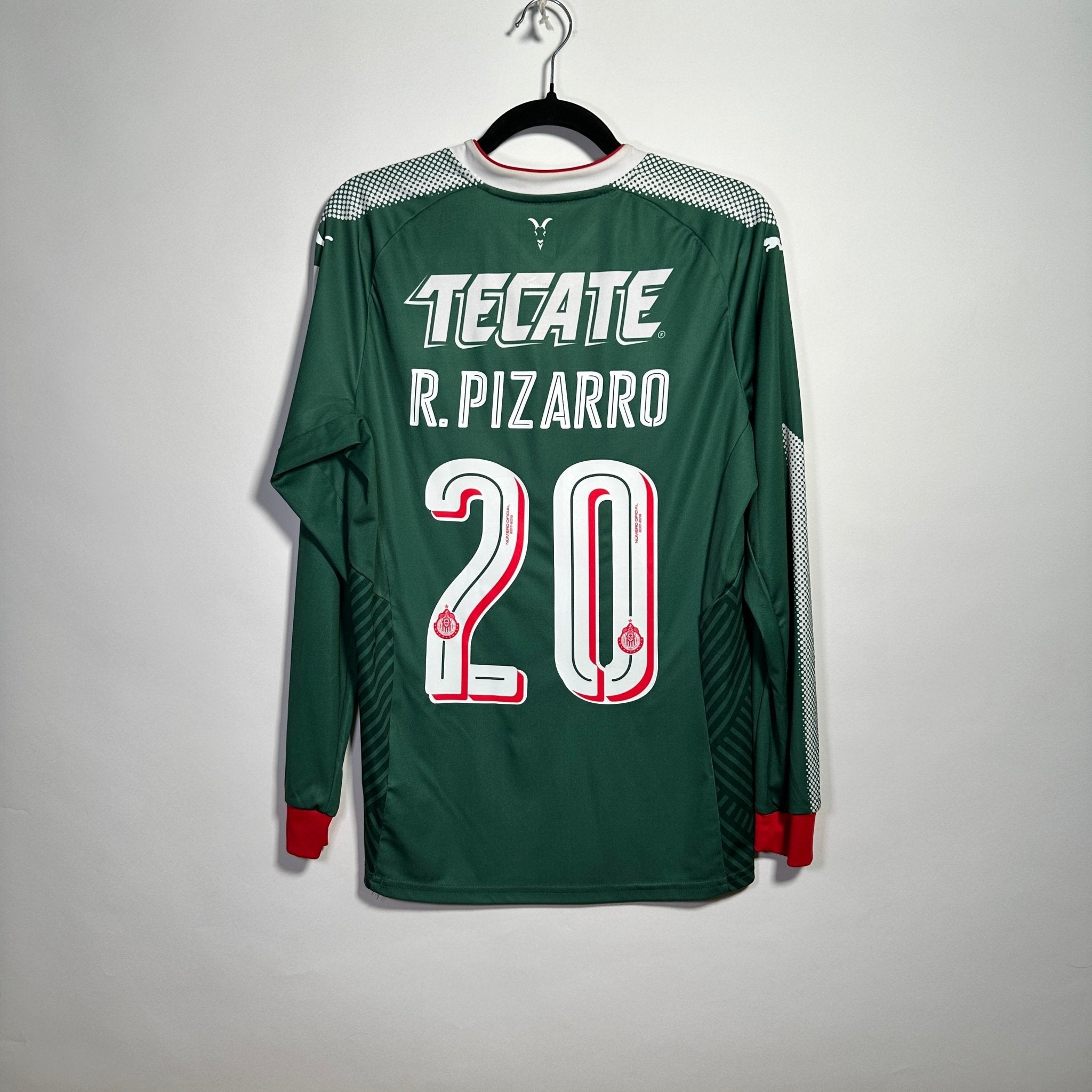 CD Guadalajara Tercera 2018 - Dorsal Pizarro (Manga Larga) - Talla M - YaelitoMix