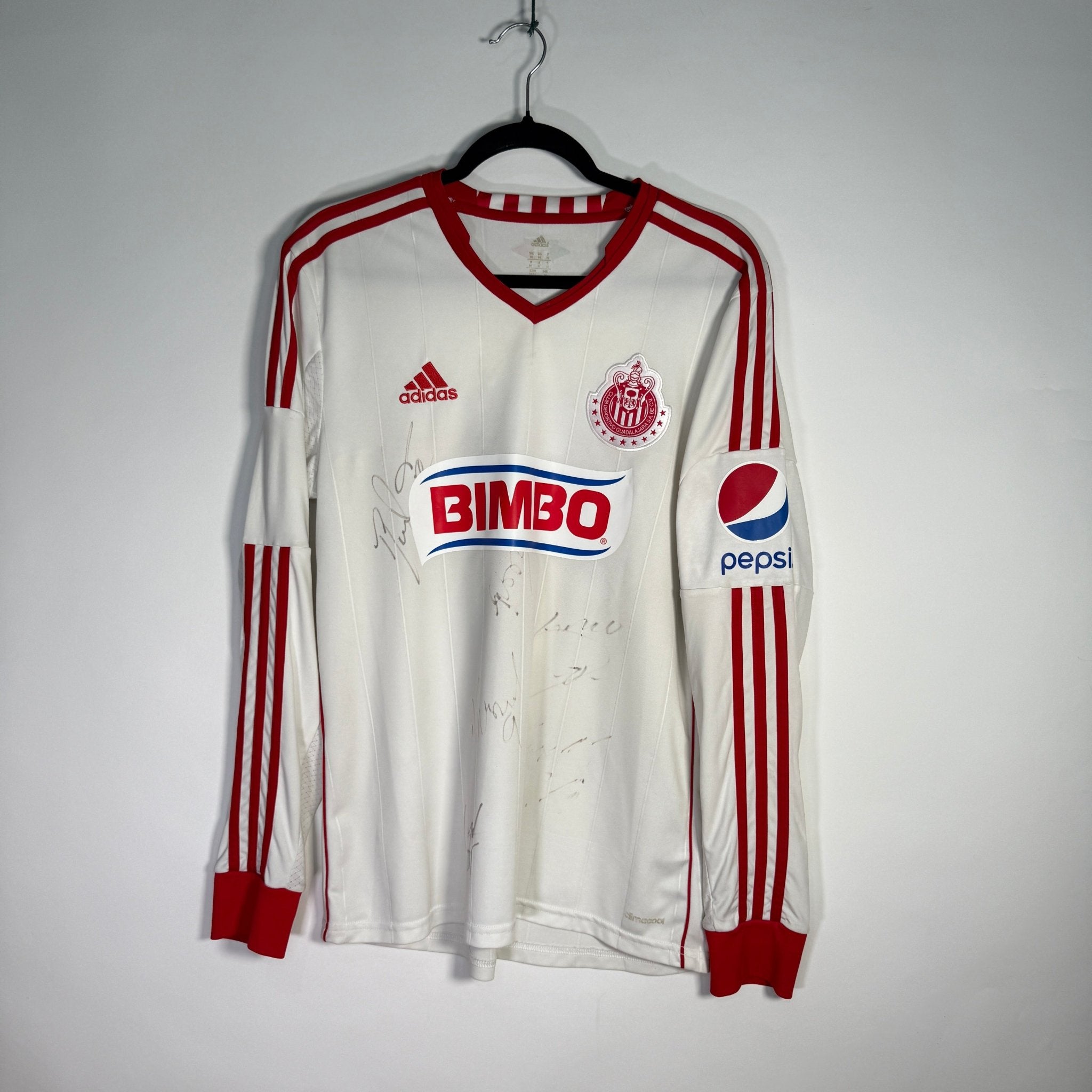 CD Guadalajara Visita 2012 - Dorsal Marco Fabián (Autografiada) - Talla M - YaelitoMix