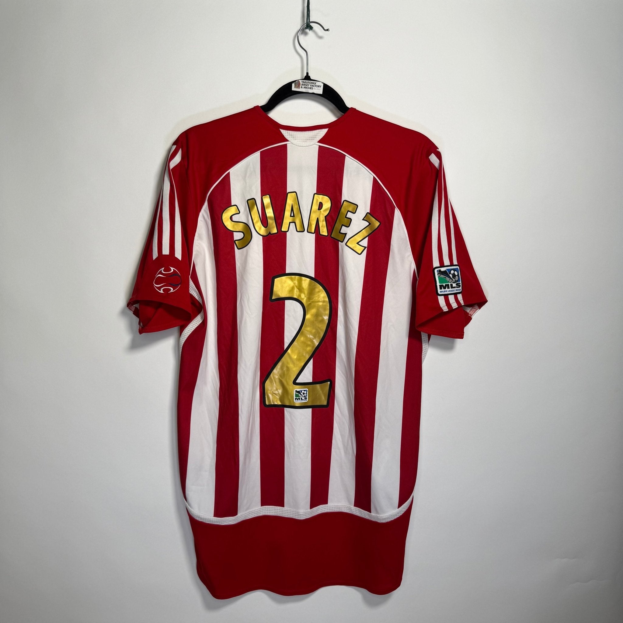 Chivas USA Local 2007 - Dorsal Claudio Suárez - Talla M (amplia) - YaelitoMix