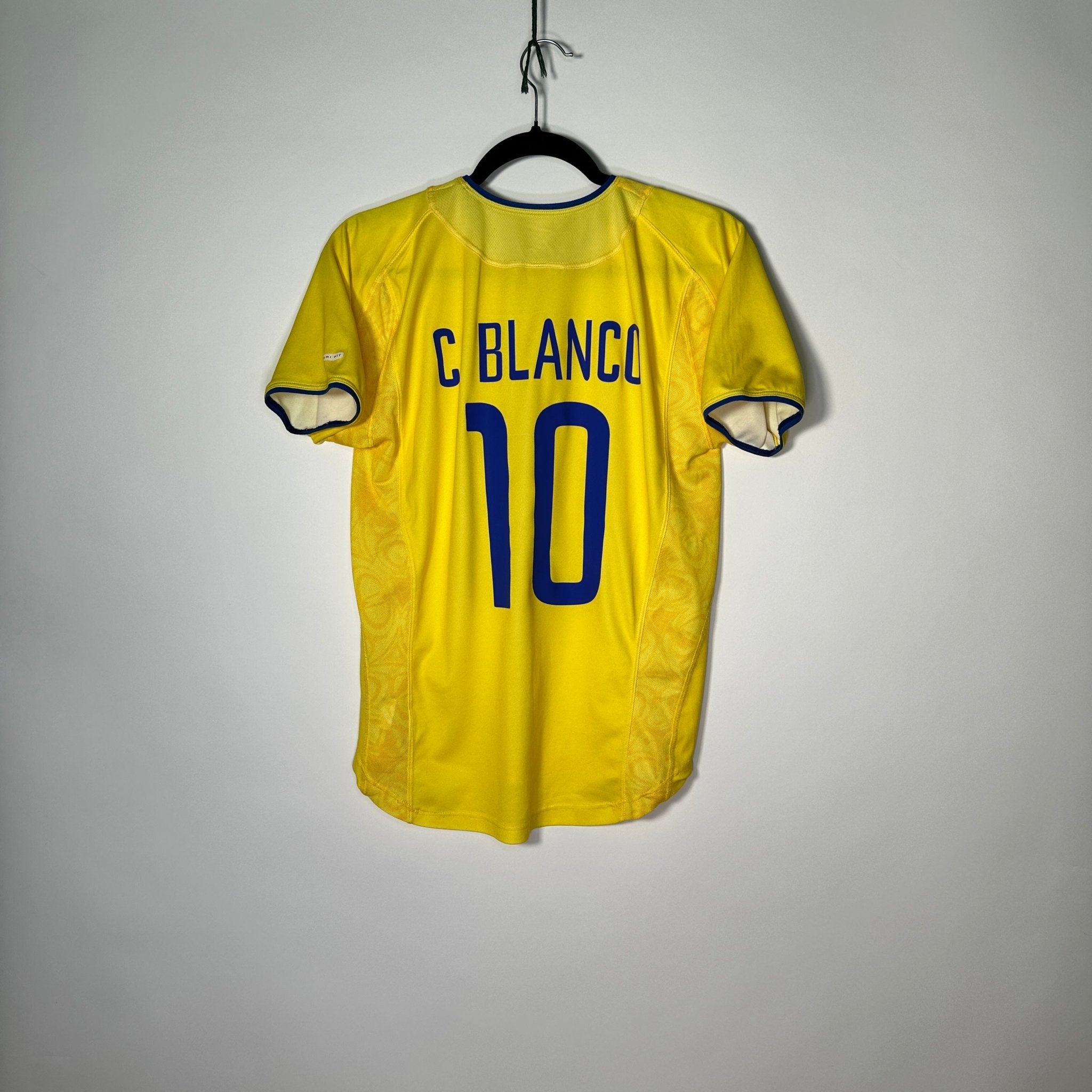 Club América Local 2002 - Dorsal Cuauhtémoc Blanco - Talla XL Juvenil - YaelitoMix