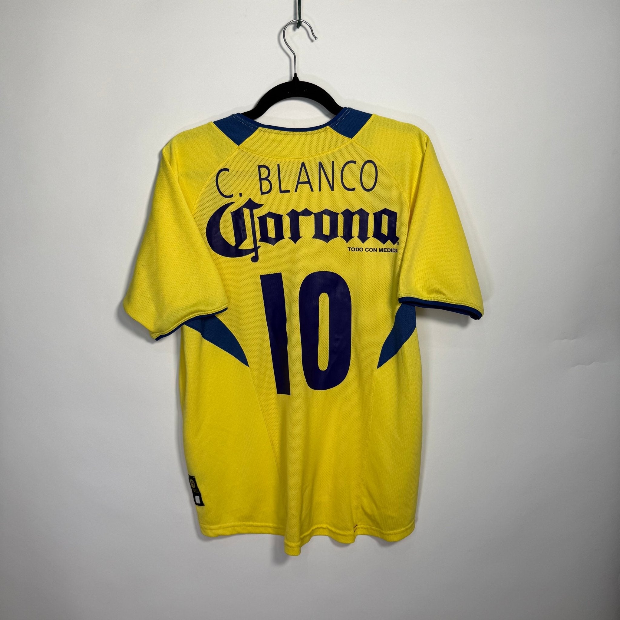 Club América Local 2004 - Dorsal Cuauhtémoc Blanco - Talla M - YaelitoMix