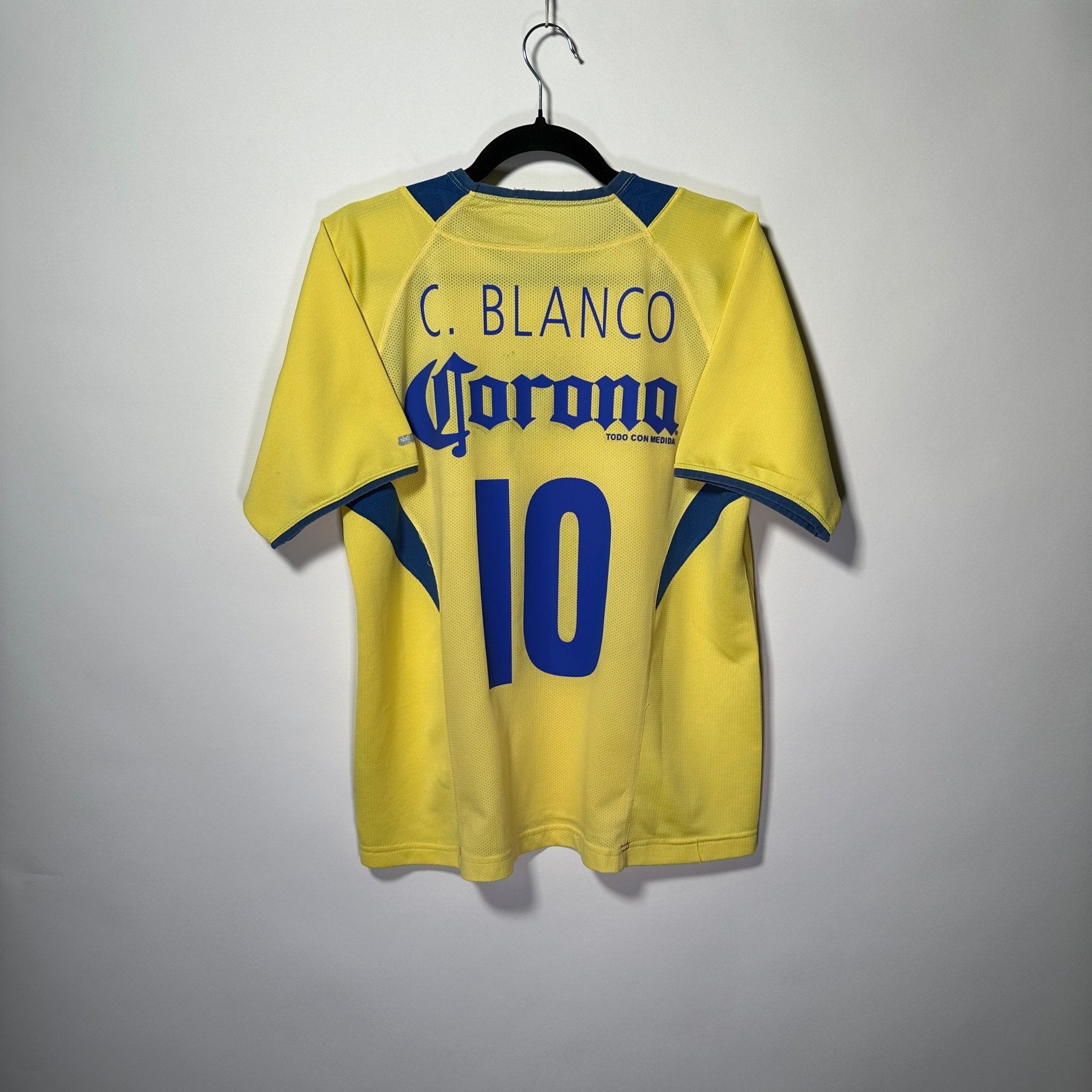 Club América Local 2005 - Dorsal Cuauhtémoc Blanco - Talla S/CH - YaelitoMix