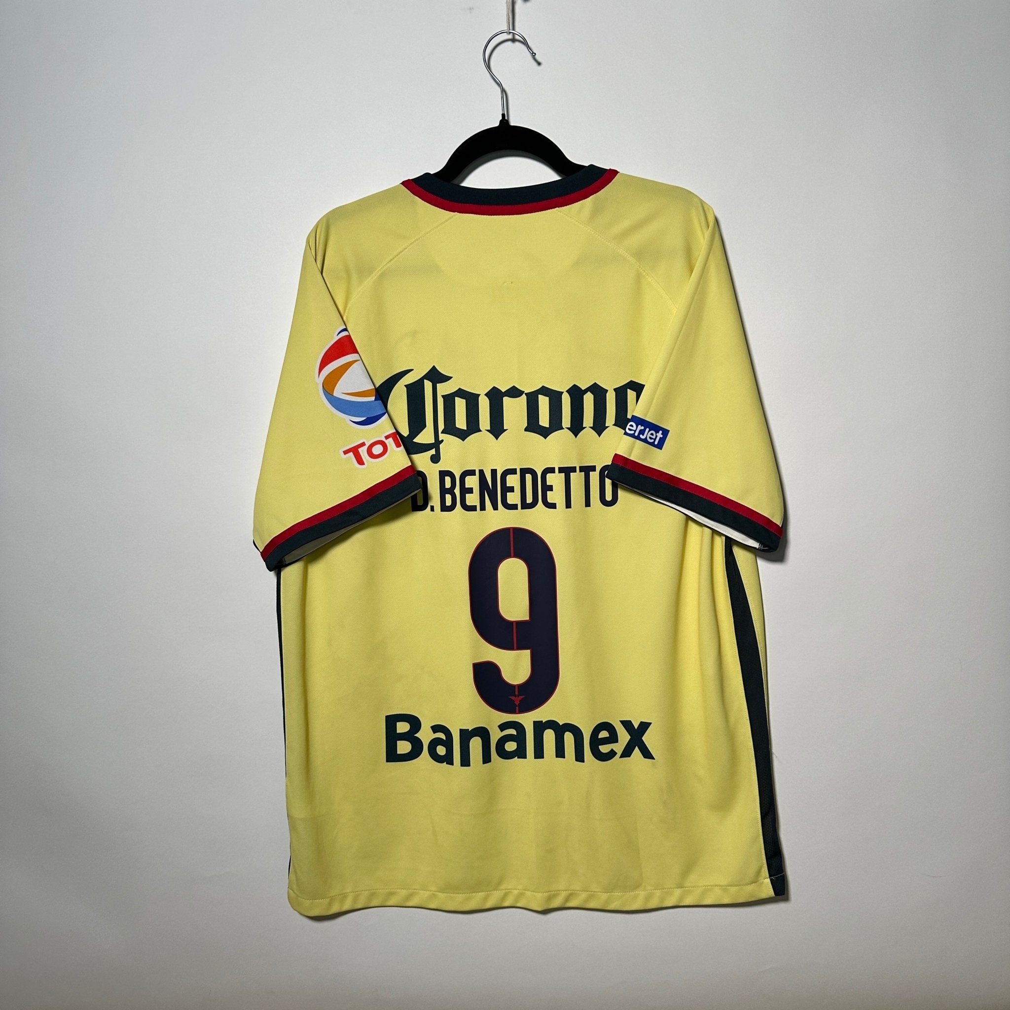 Club América Local 2016 - Dorsal Benedetto - Talla XL - YaelitoMix