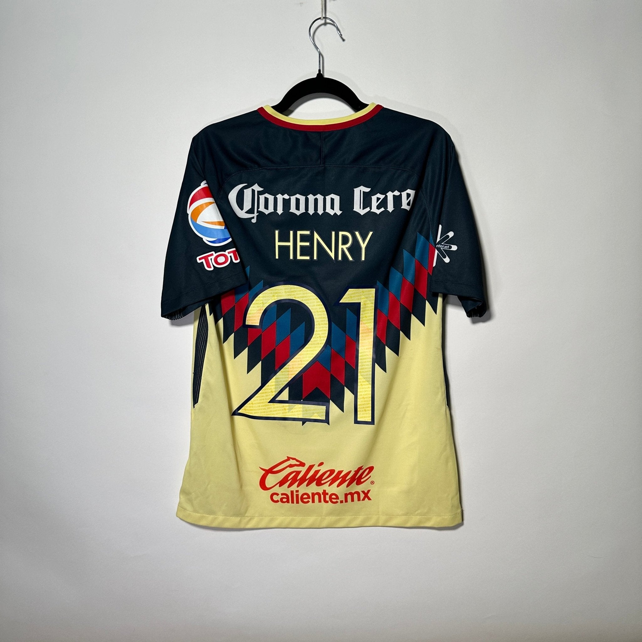 Club América Local 2017 - Dorsal Henry Martín - Talla M - YaelitoMix