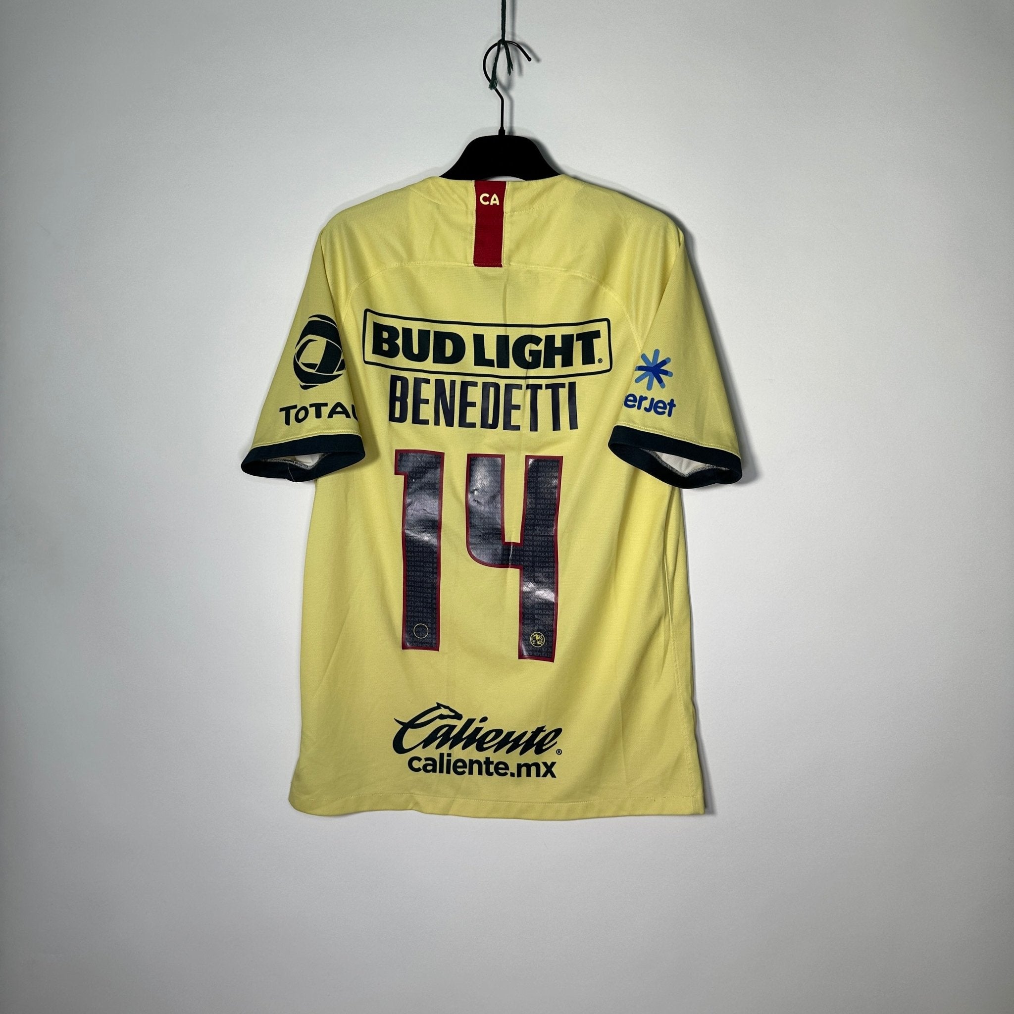 Club América Local 2019 - Dorsal Benedetti - Talla M - YaelitoMix
