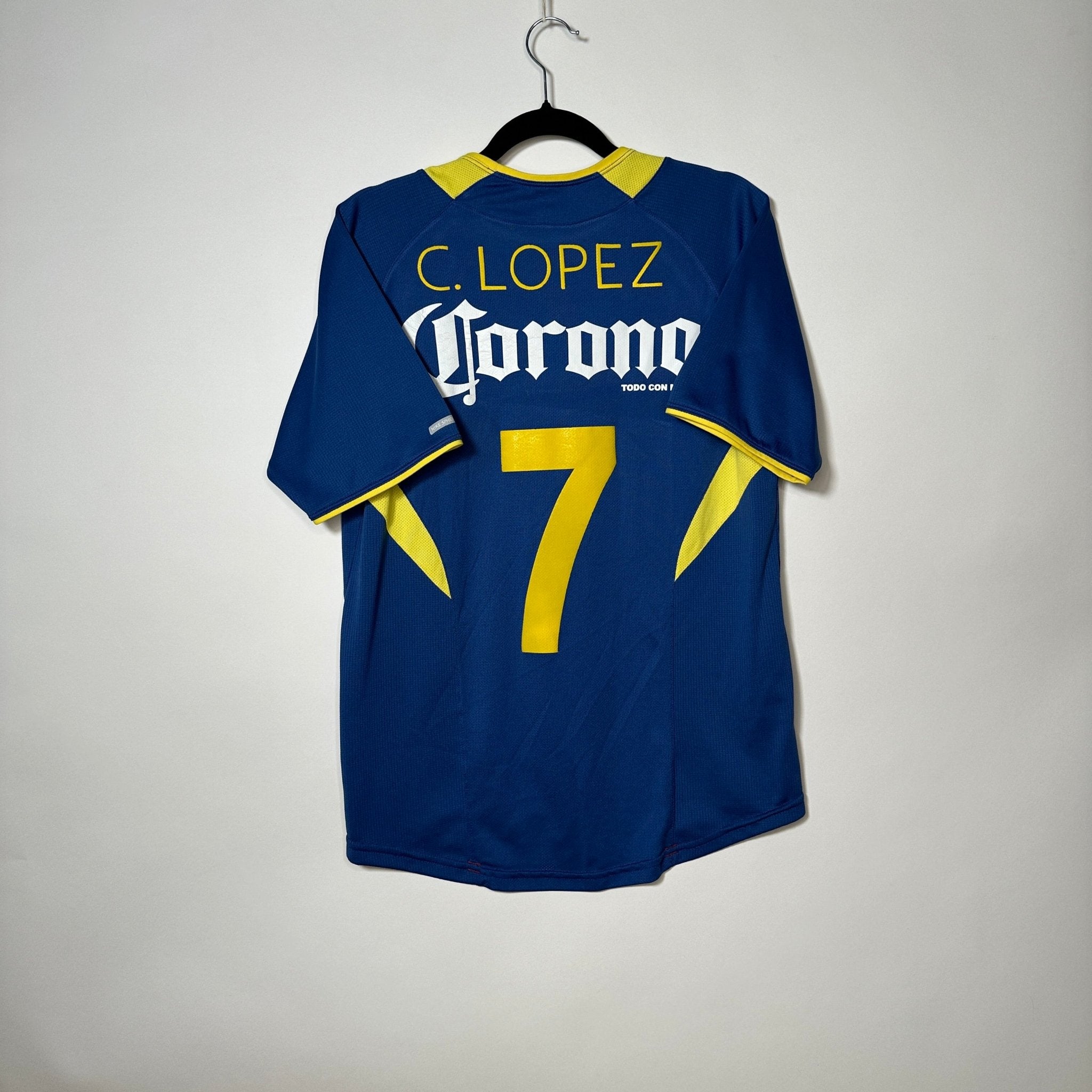 Club América Visita 2004 - Dorsal Piojo López - Talla M - YaelitoMix