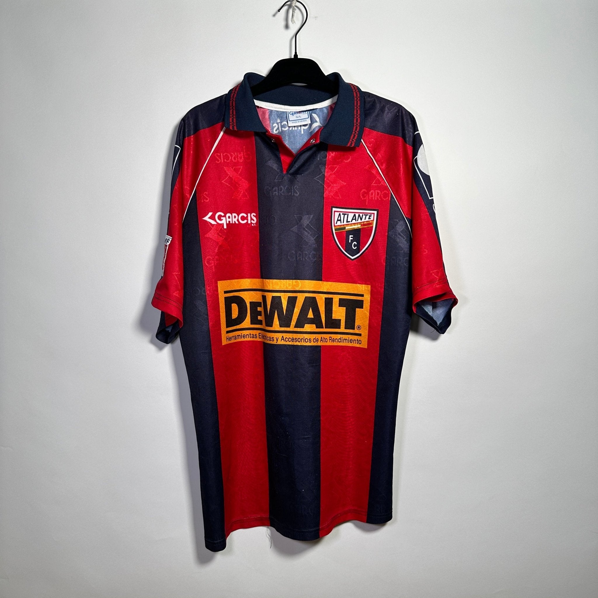 Club Atlante Local 1998 - Dorsal Ricardo Carbajal - Talla L/G - YaelitoMix