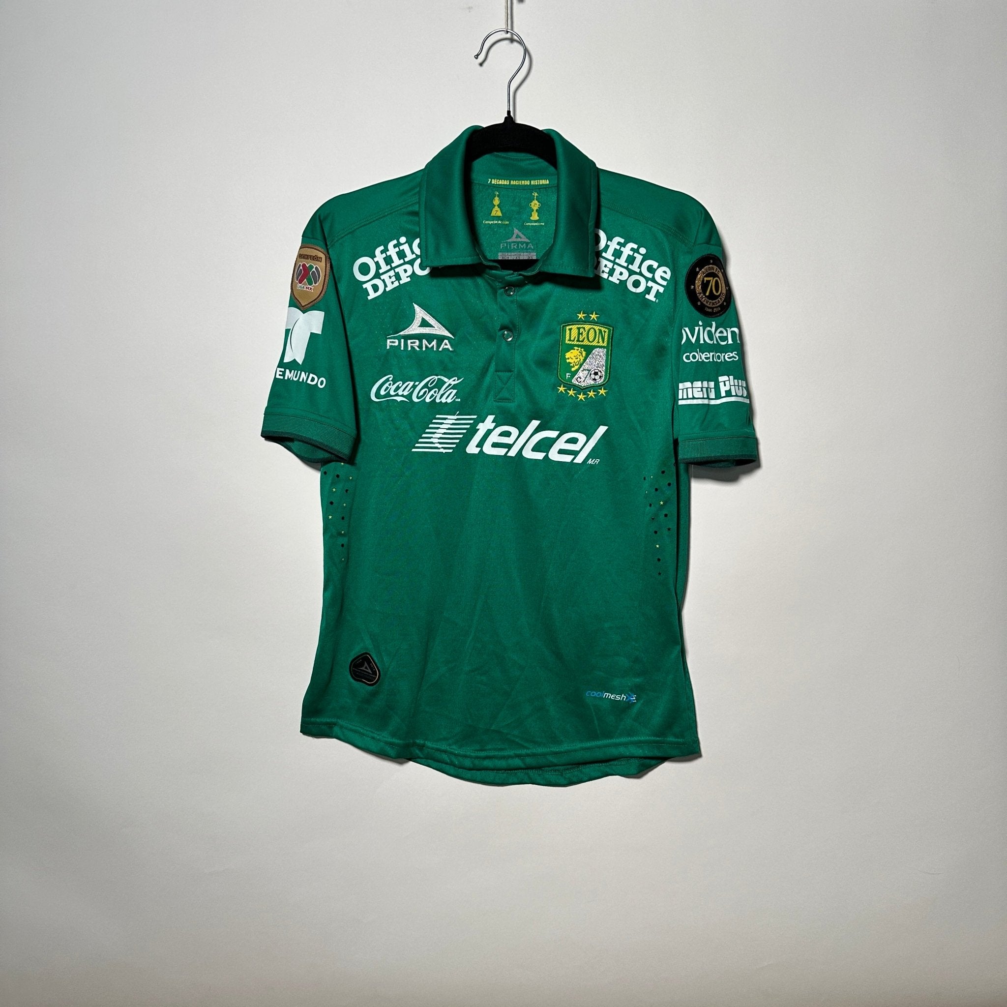 Club León Local 2014 - Dorsal Boselli - Talla XS - YaelitoMix
