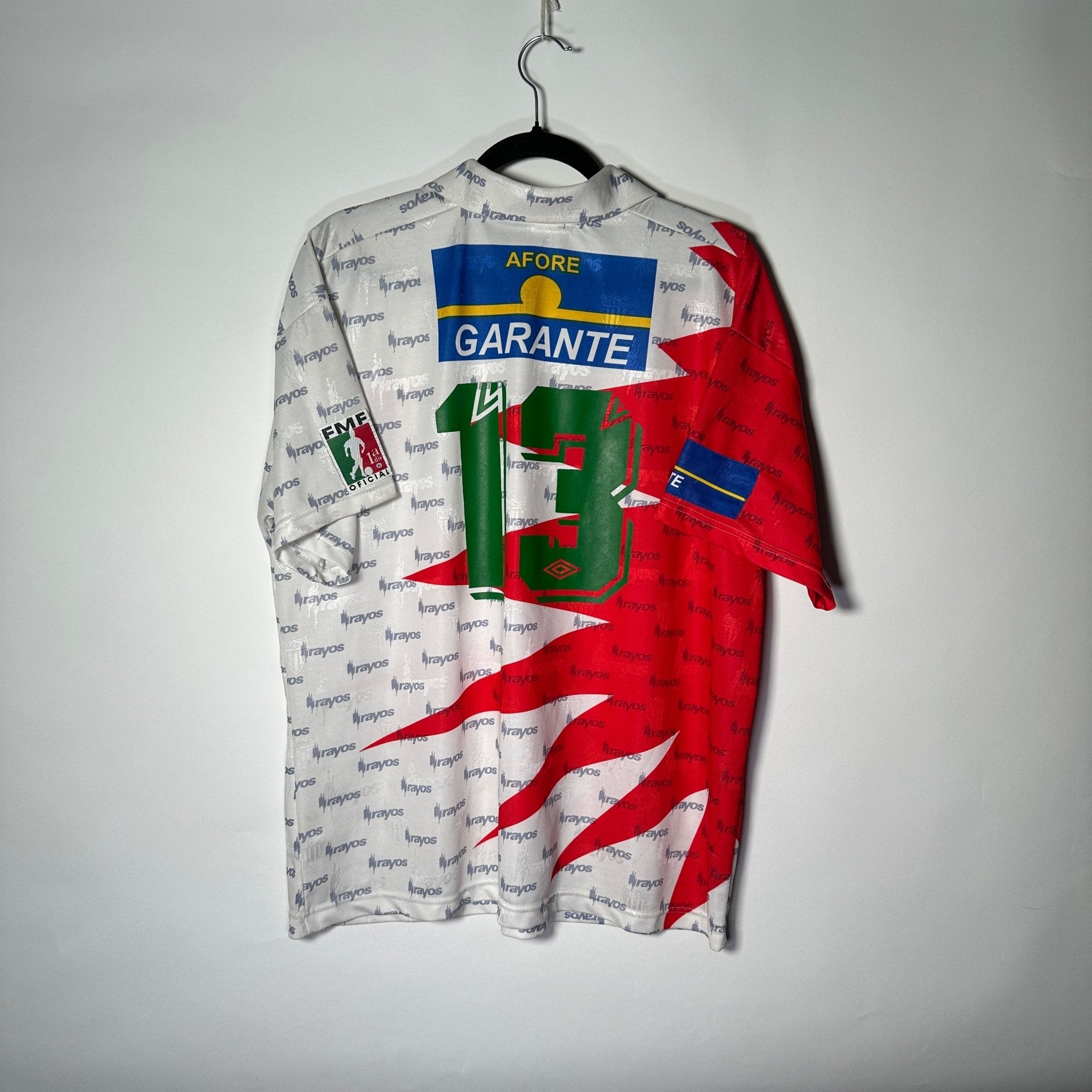 Club Necaxa Visita 1998 - UTILERÍA Marco Sánchez (Autografiada) - YaelitoMix