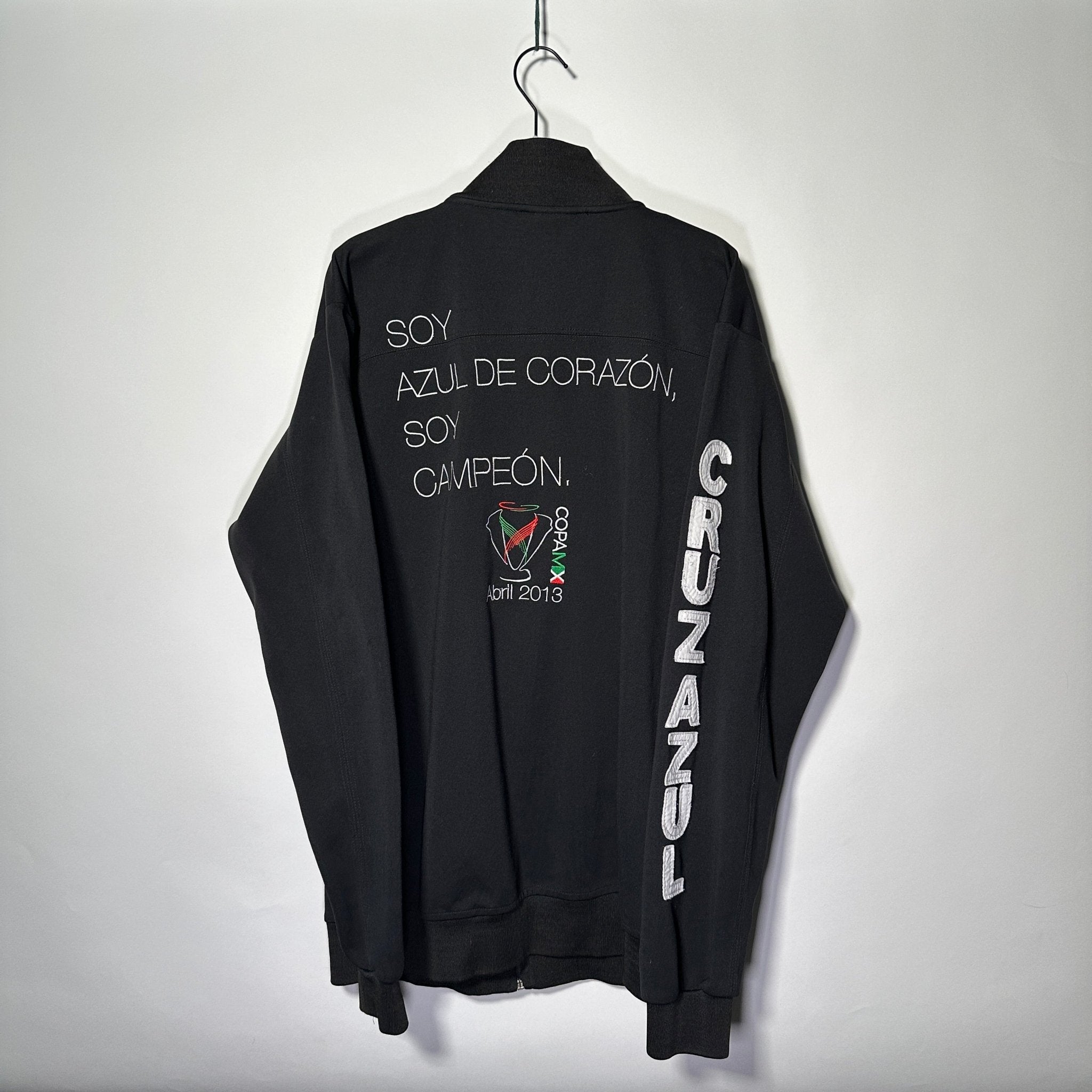 Cruz Azul FC Jacket Campeón 2013 - Talla L/G - YaelitoMix