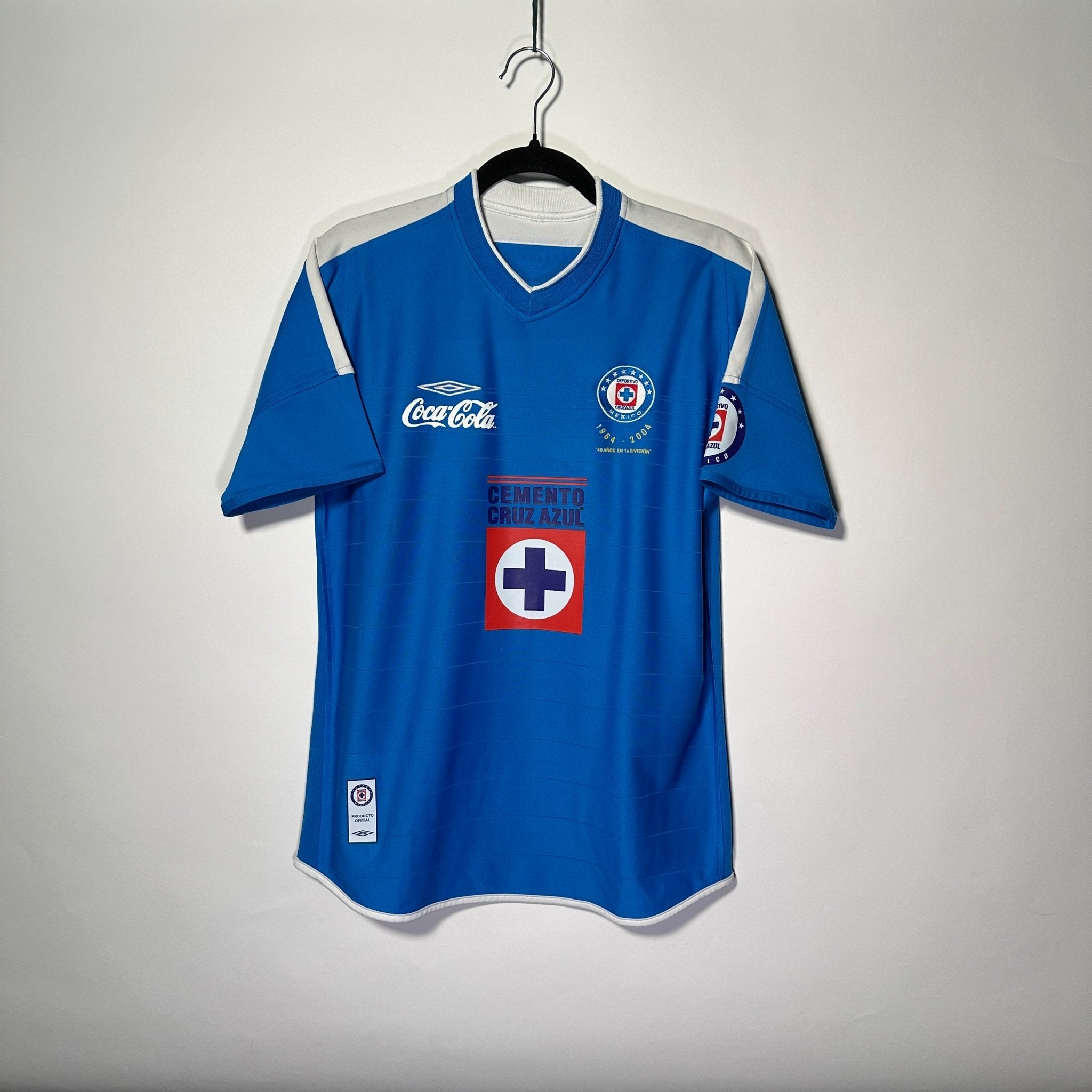 Cruz Azul FC Local 2004 - Dorsal C. Delgado - Talla M - YaelitoMix