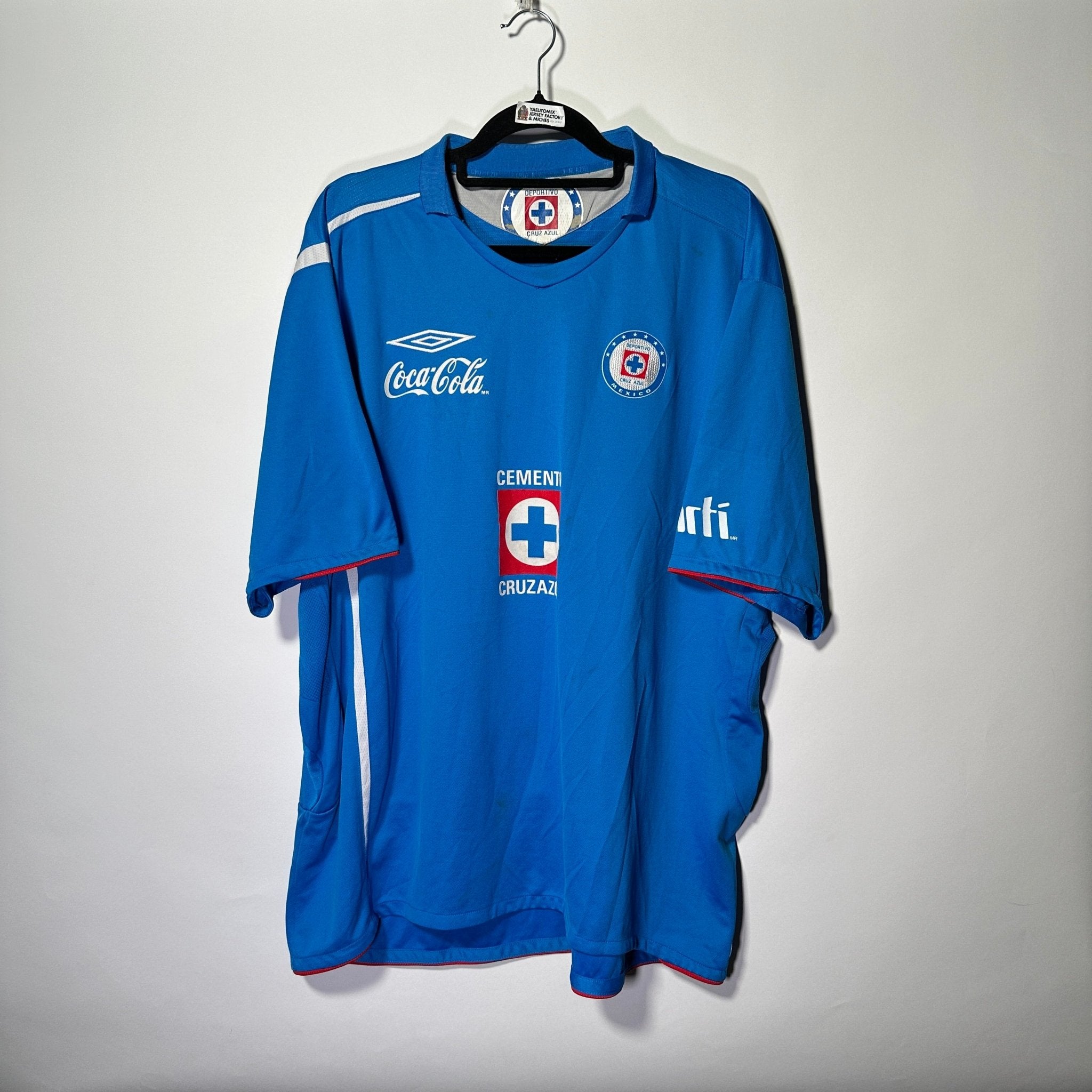 Cruz Azul FC Local 2005 - Talla 2XL - YaelitoMix