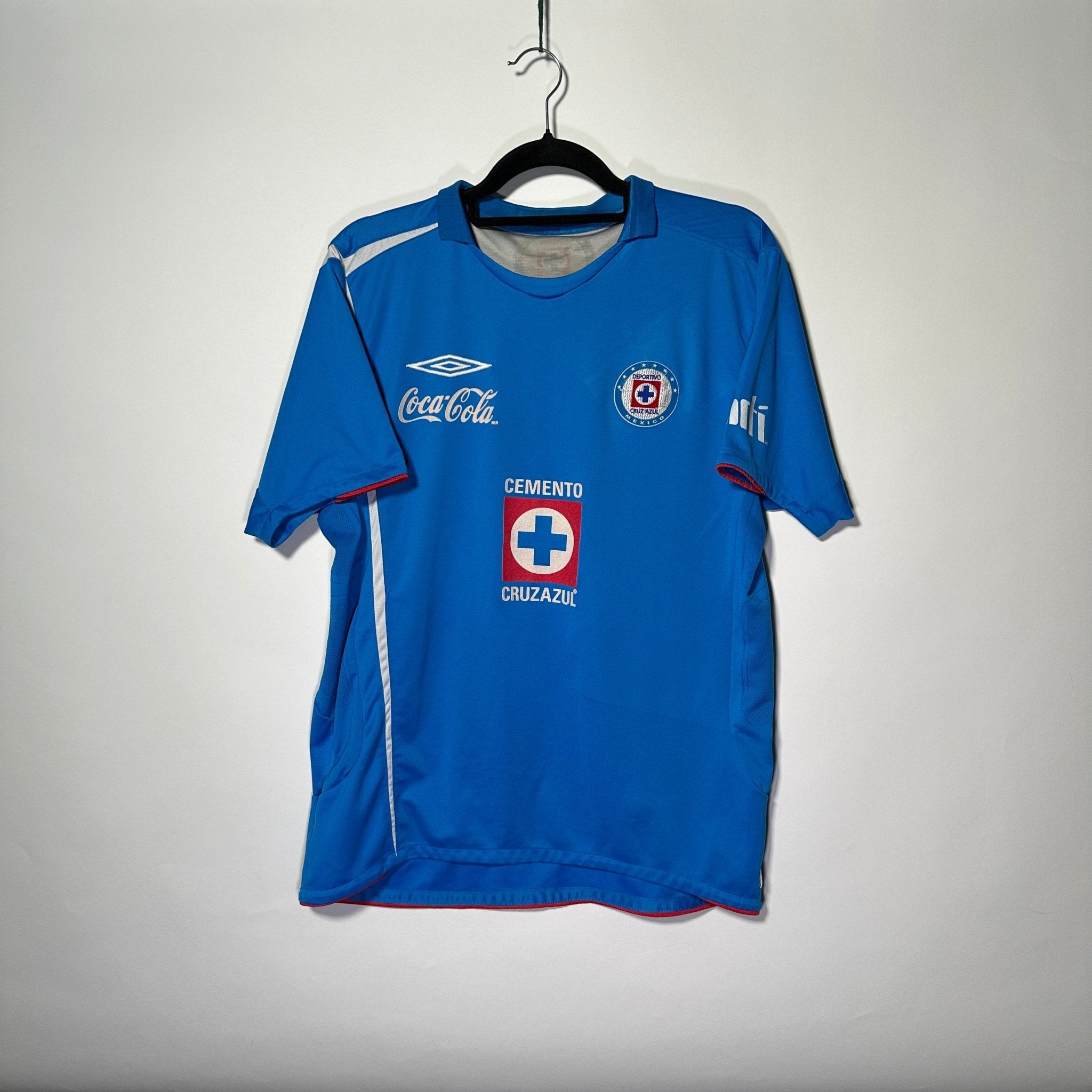 Cruz Azul FC Local 2006 - Dorsal C. Delgado - Talla M - YaelitoMix