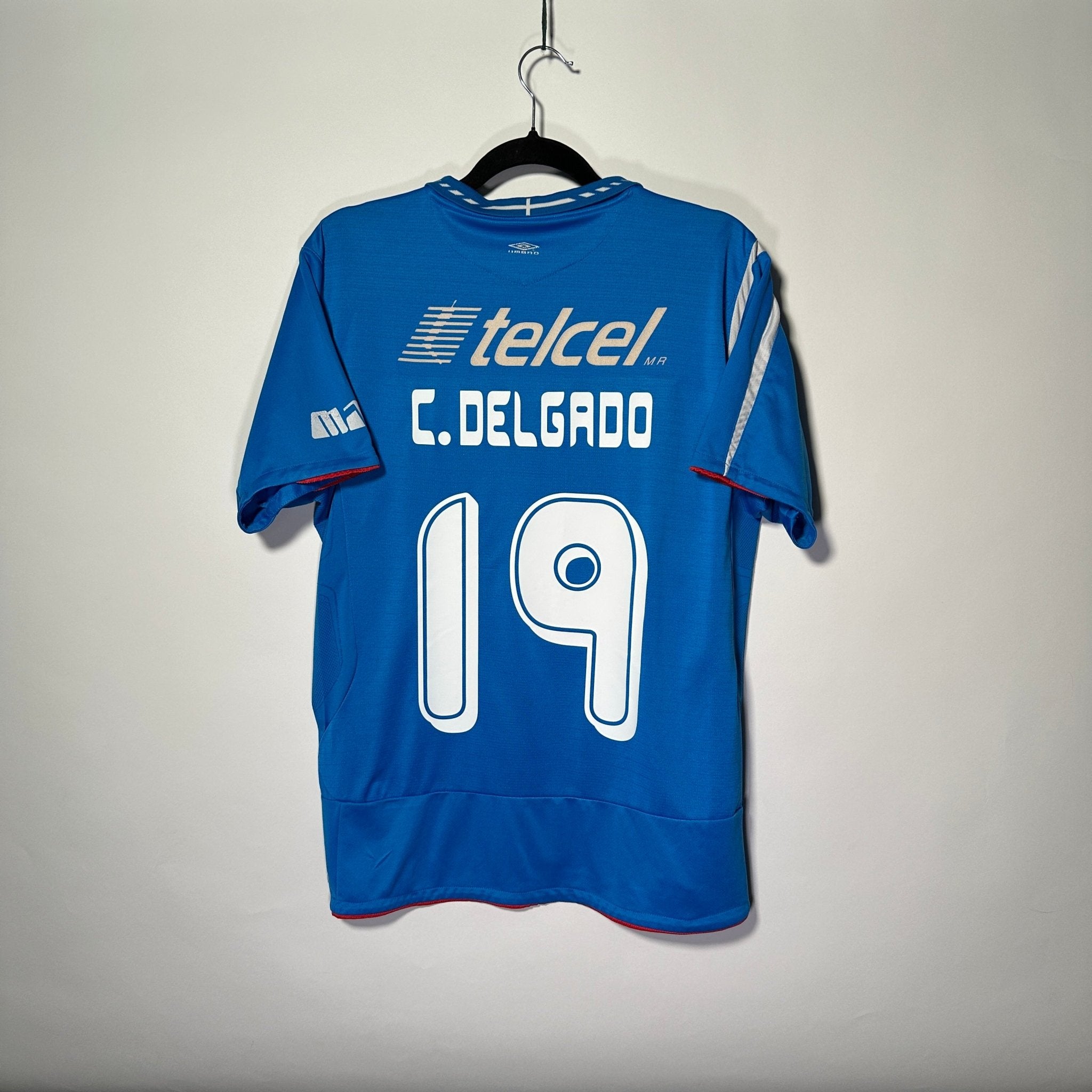 Cruz Azul FC Local 2006 - Dorsal C. Delgado - Talla M - YaelitoMix