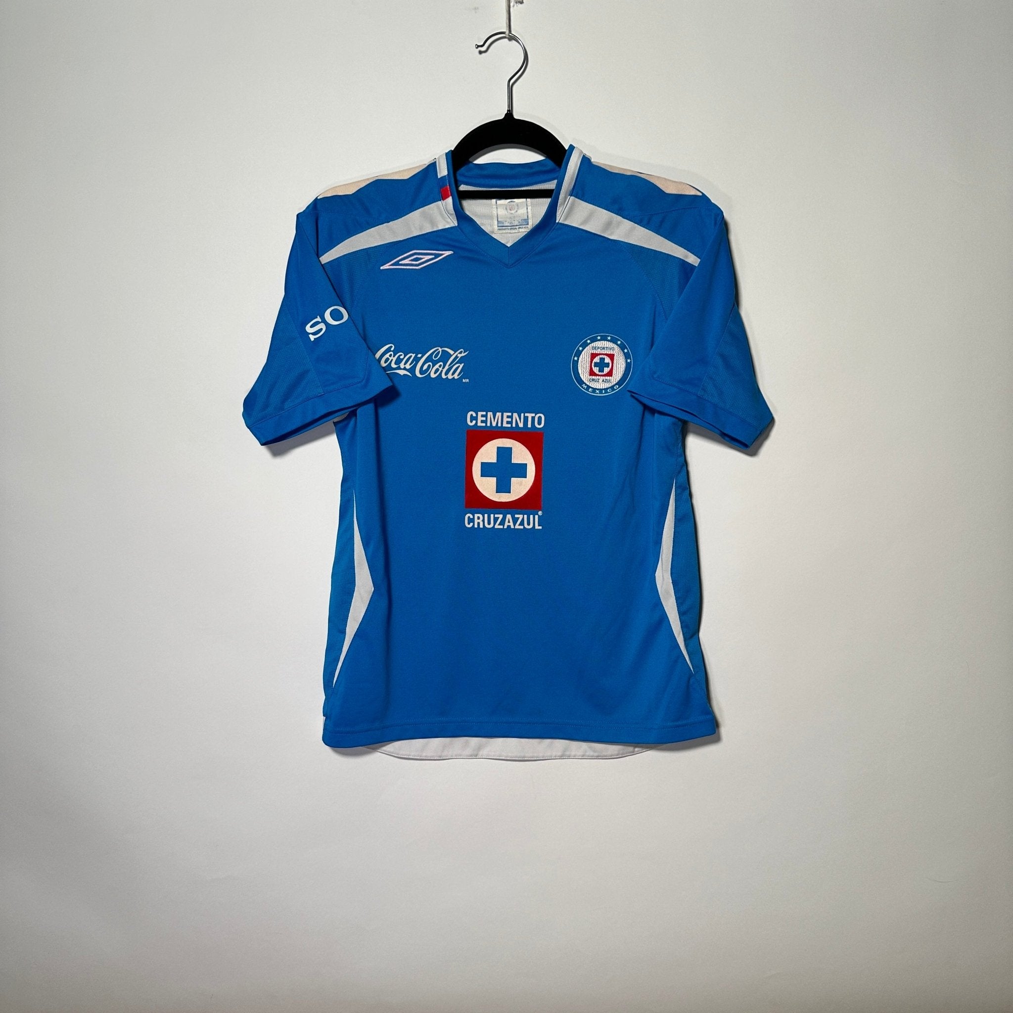 Cruz Azul FC Local 2008 - Dorsal C. Villaluz - Talla XS - YaelitoMix