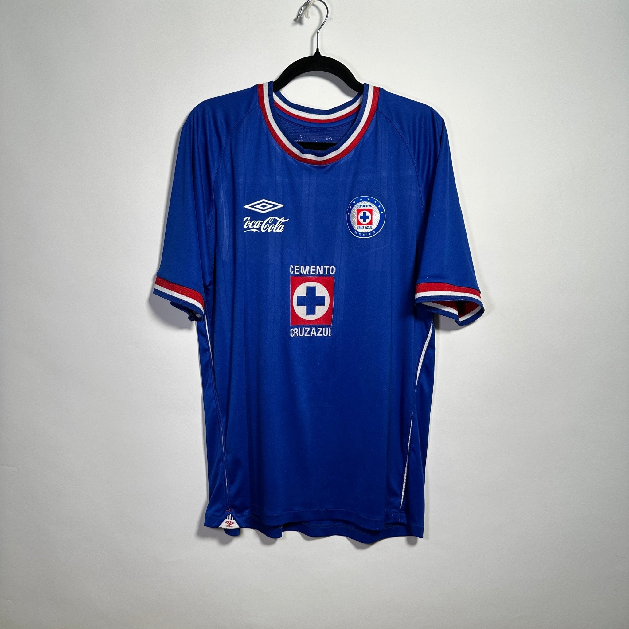 Cruz Azul FC Local 2010 - Dorsal Giménez - Talla L/G - YaelitoMix