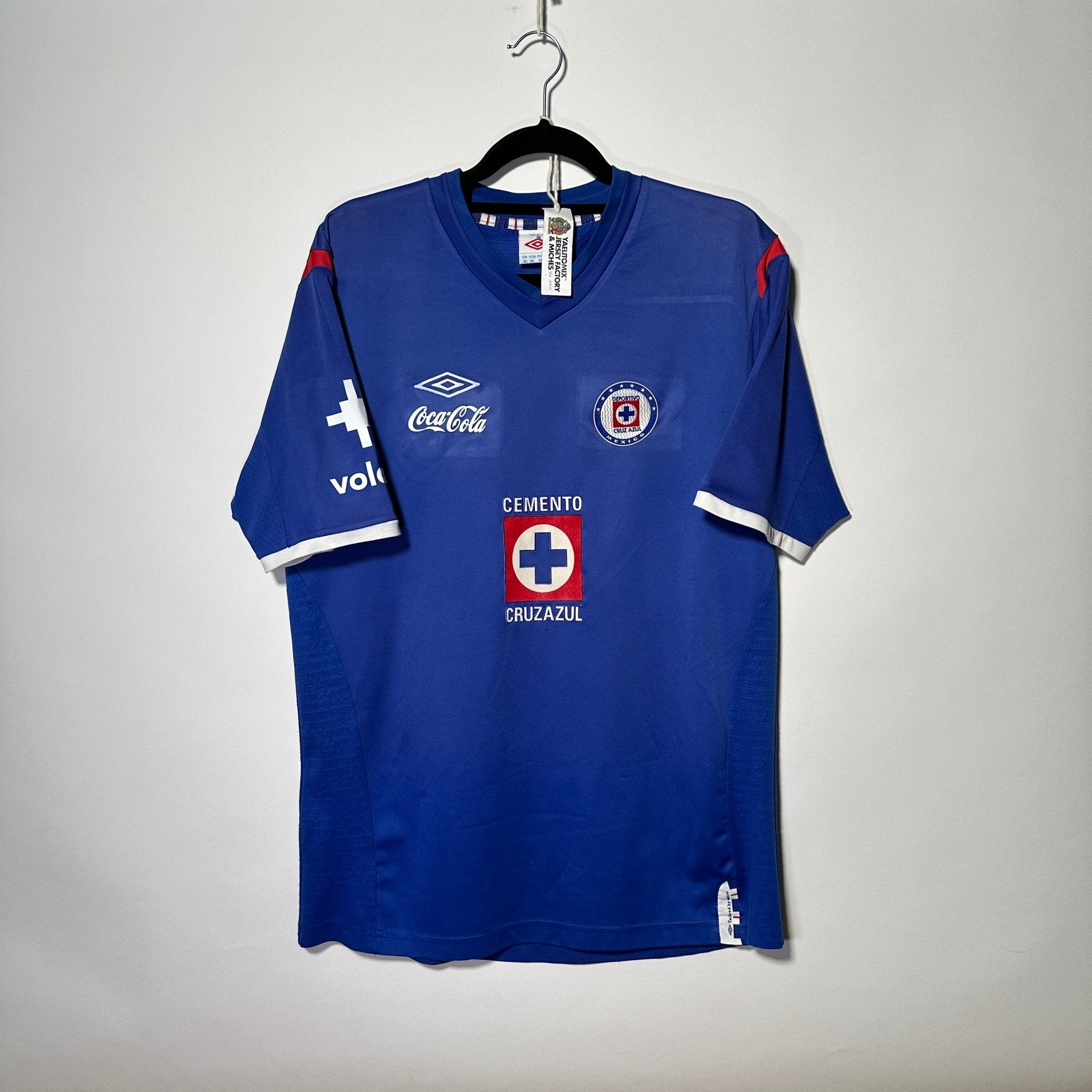 Cruz Azul FC Local 2011 - Dorsal Chaco Giménez - Talla XL - YaelitoMix