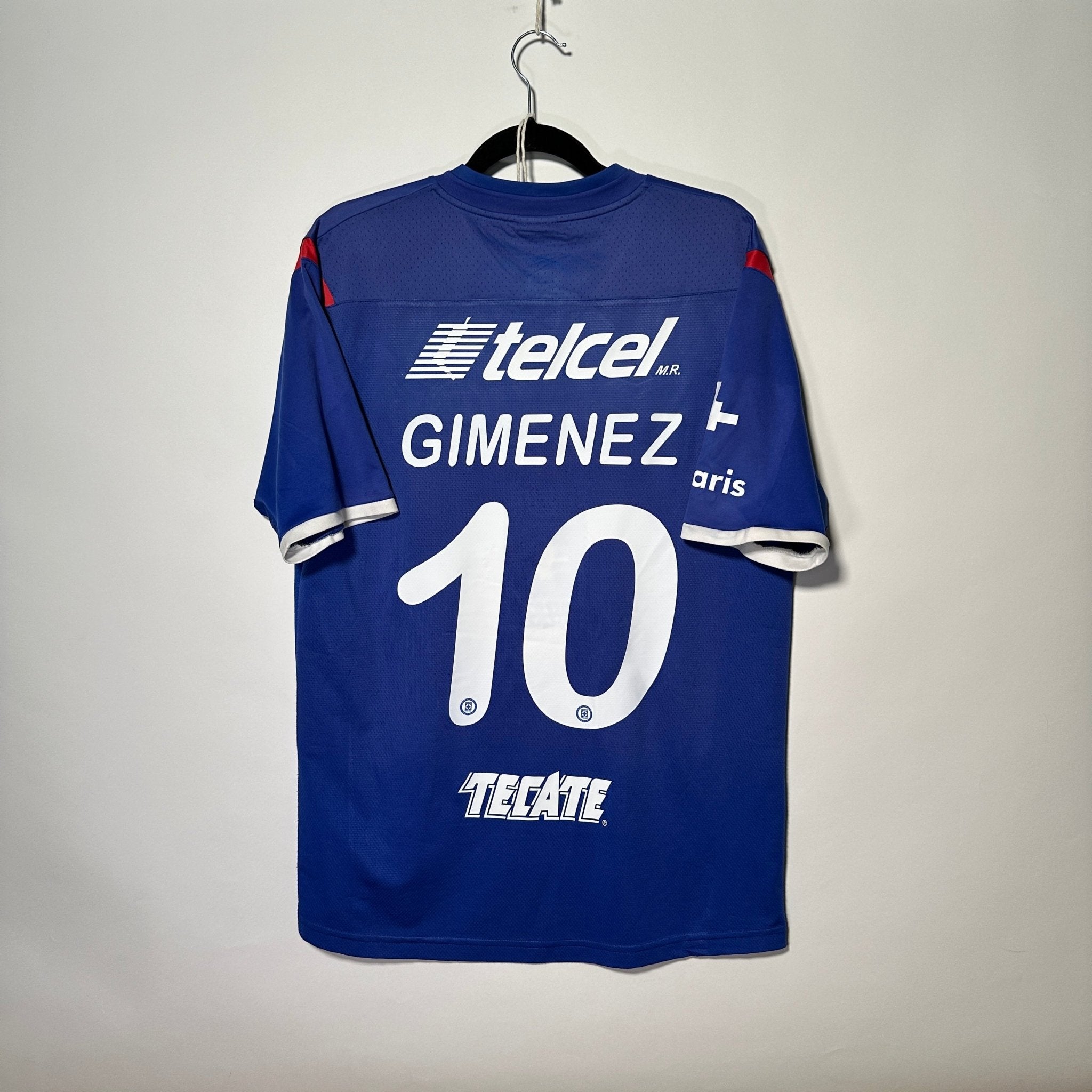 Cruz Azul FC Local 2011 - Dorsal Chaco Giménez - Talla XL - YaelitoMix