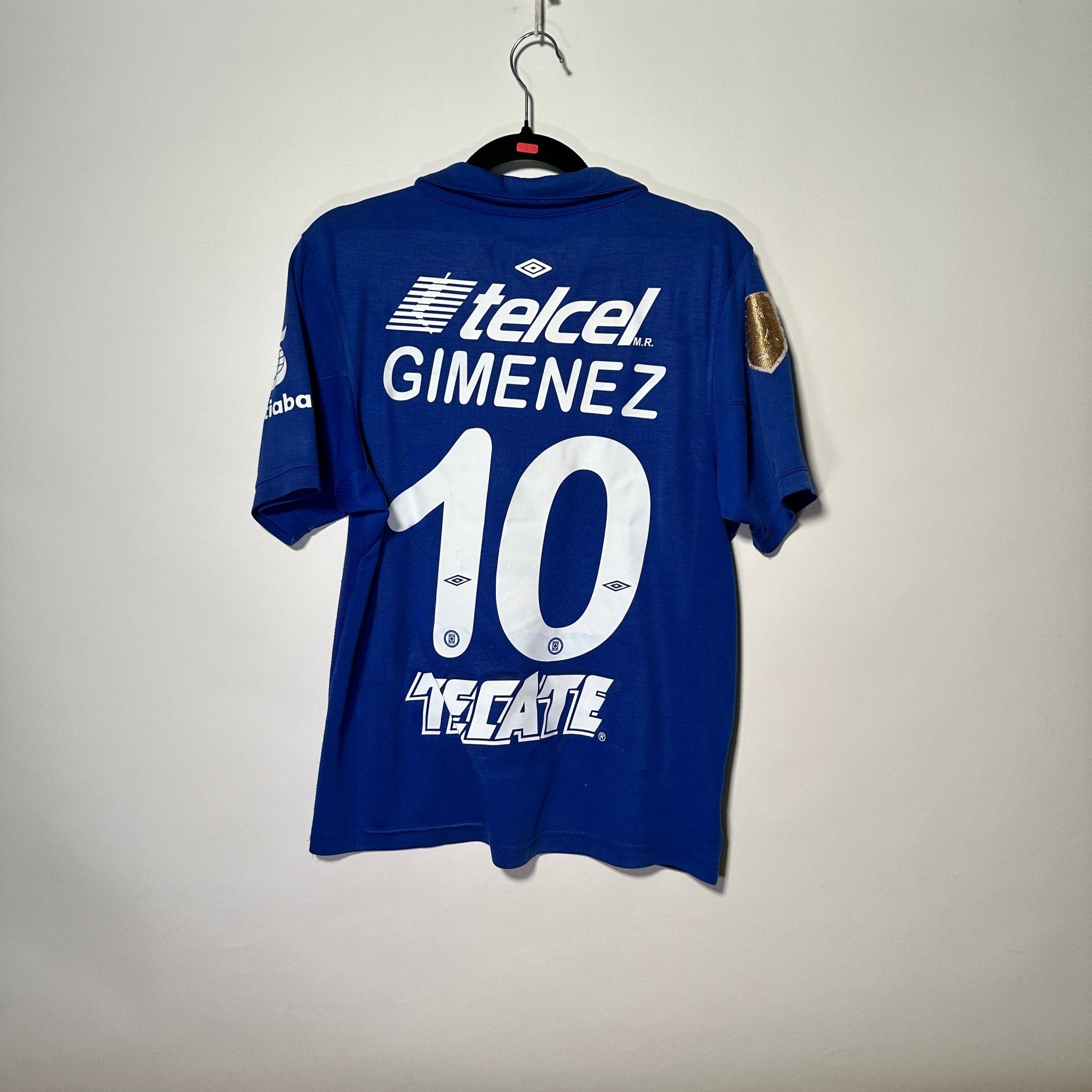 Cruz Azul FC Local 2013 - Dorsal Chaco Giménez - Talla S/CH - YaelitoMix
