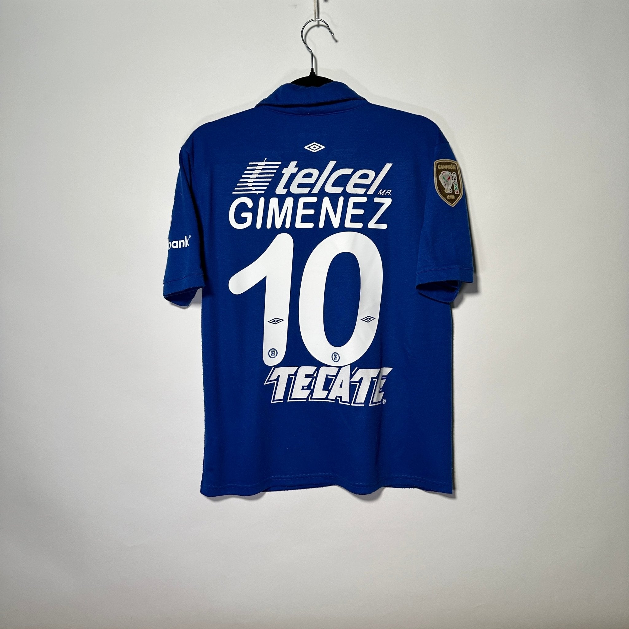 Cruz Azul FC Local 2013 - Dorsal Giménez - Talla S/CH - YaelitoMix