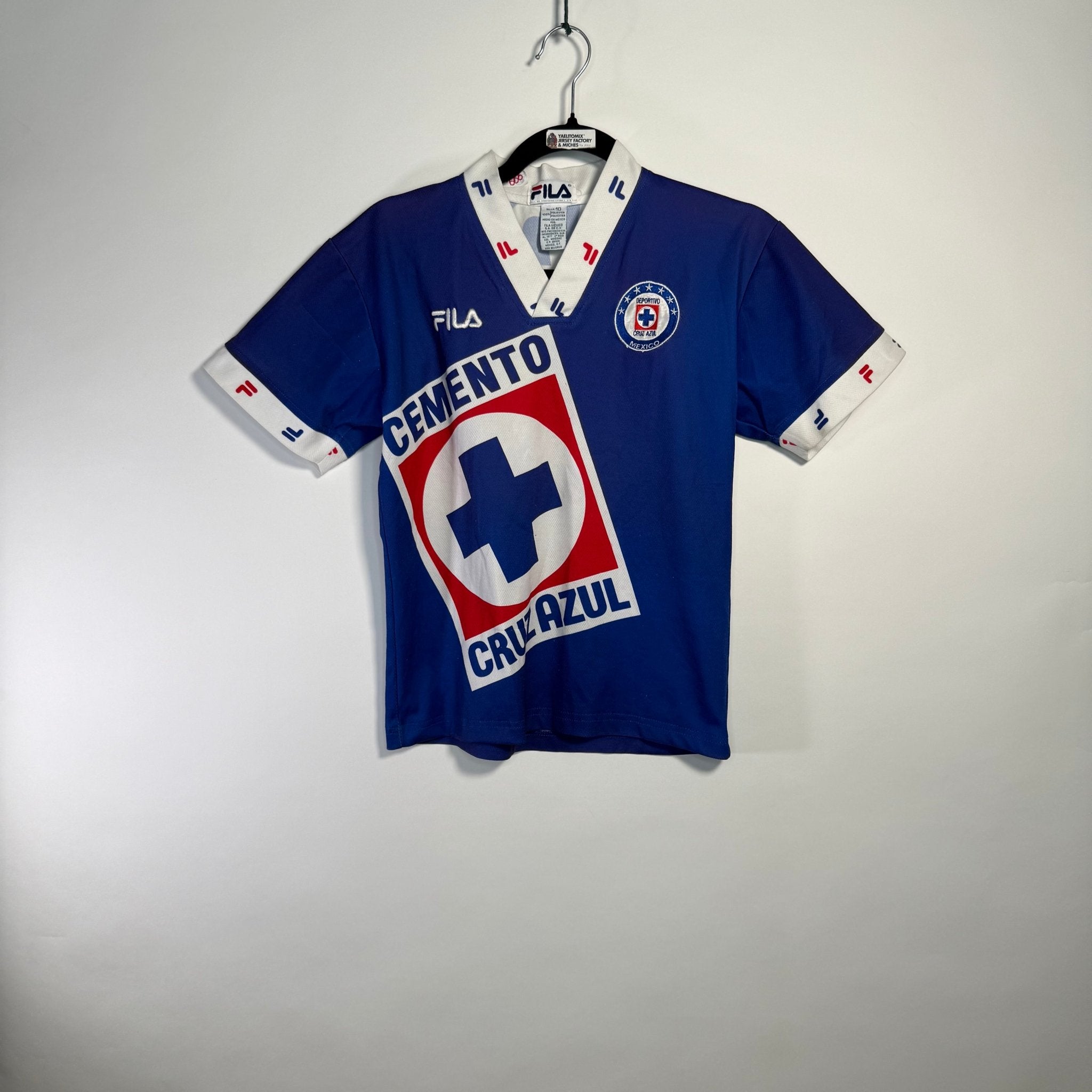 Cruz Azul Local 1997 - Talla T10 Juvenil - YaelitoMix