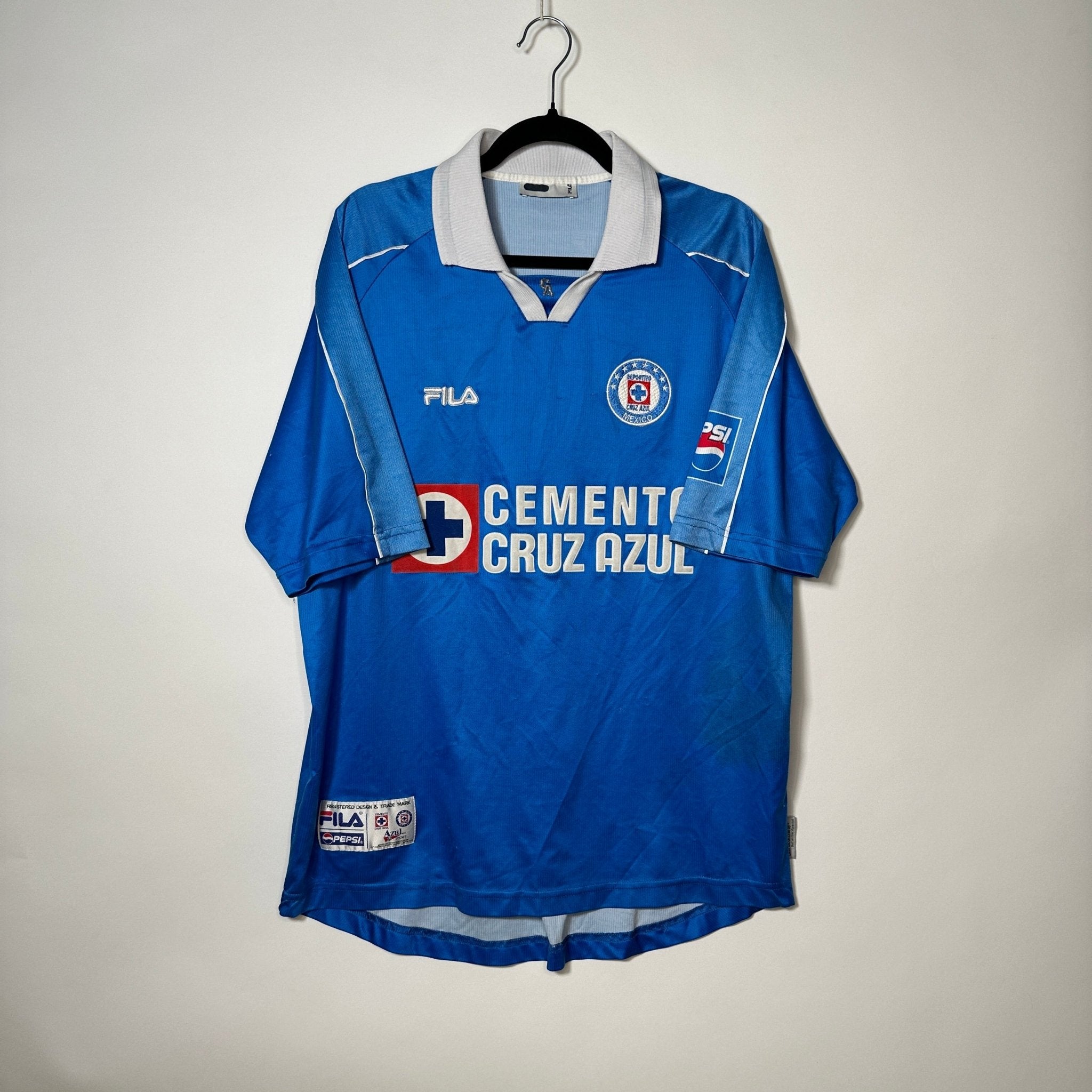 Cruz Azul Local 2001 - Talla XL - YaelitoMix