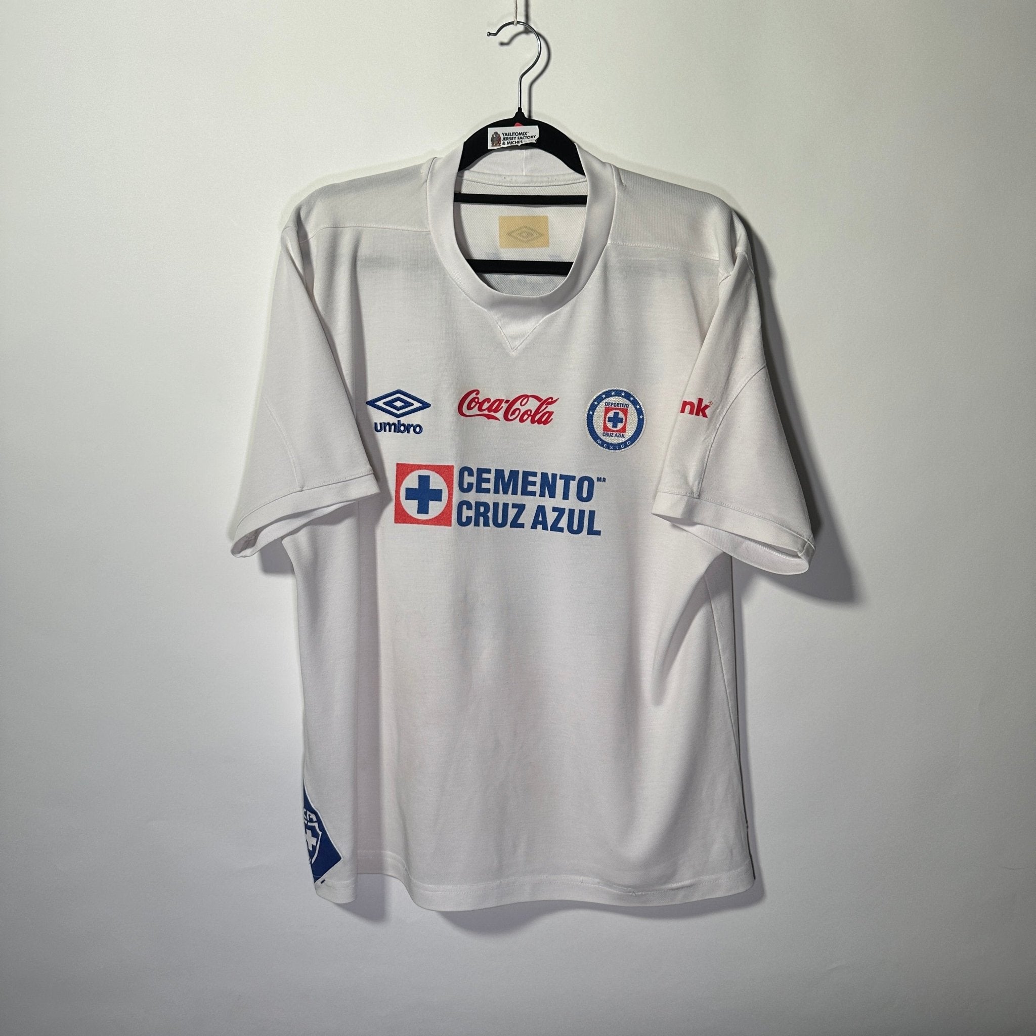 Cruz Azul Local 2013 - Dorsal Chaco Giménez - Talla XL - YaelitoMix