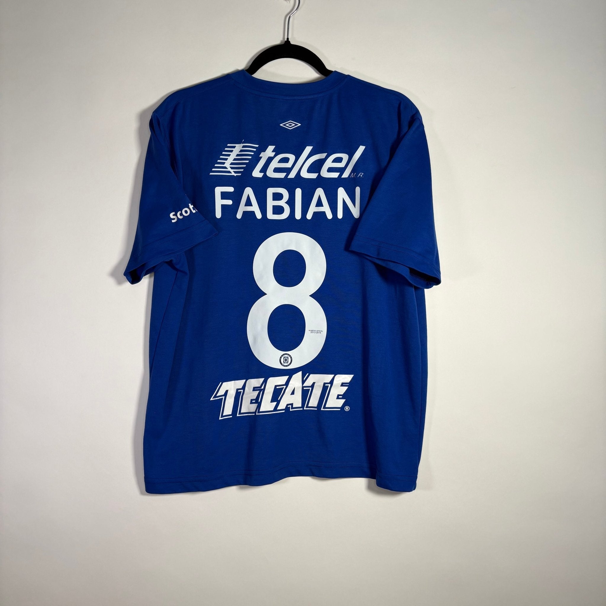 Cruz Azul Local 2013 - Dorsal Marco Fabián - Talla M - YaelitoMix