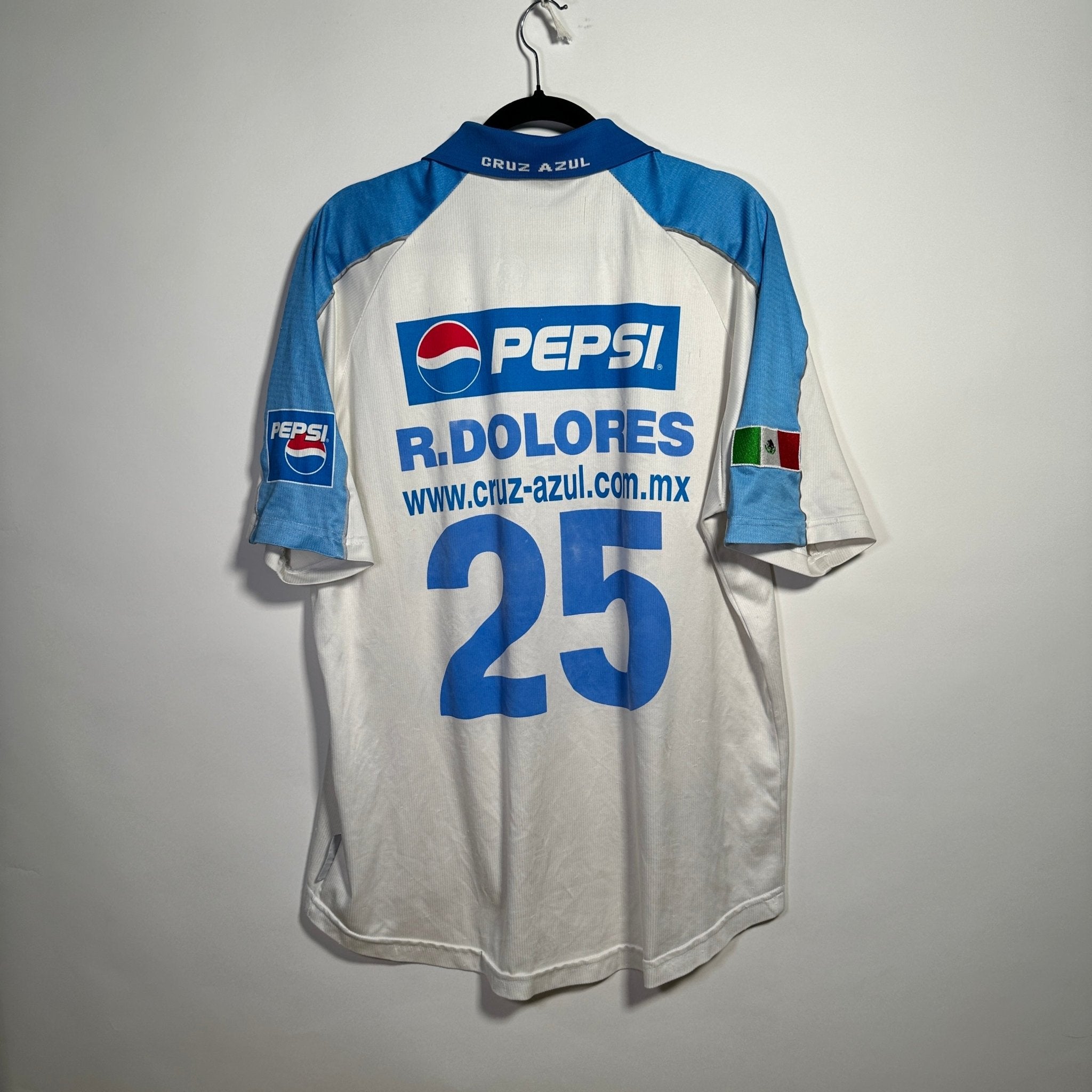 Cruz Azul Visita 2001 - UTILERÍA R. Dolores - Talla XL - YaelitoMix