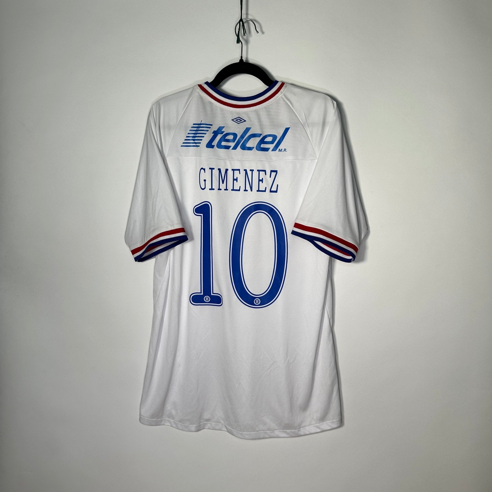 Cruz Azul Visita 2010 - Dorsal “Chaco” Giménez - Talla XL - YaelitoMix