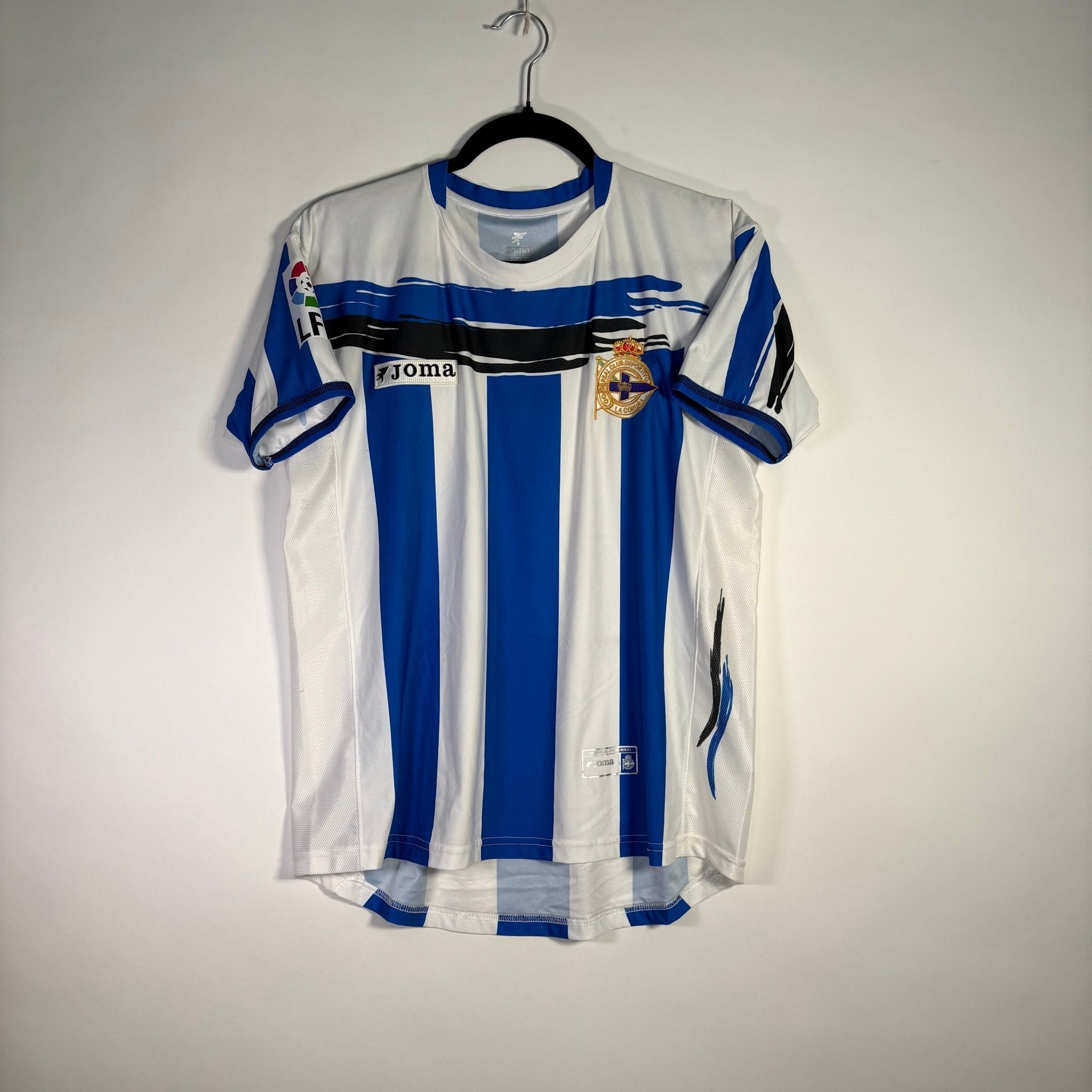 Deportivo La Coruña Local 2008 - Dorsal Valerón - Talla M - YaelitoMix