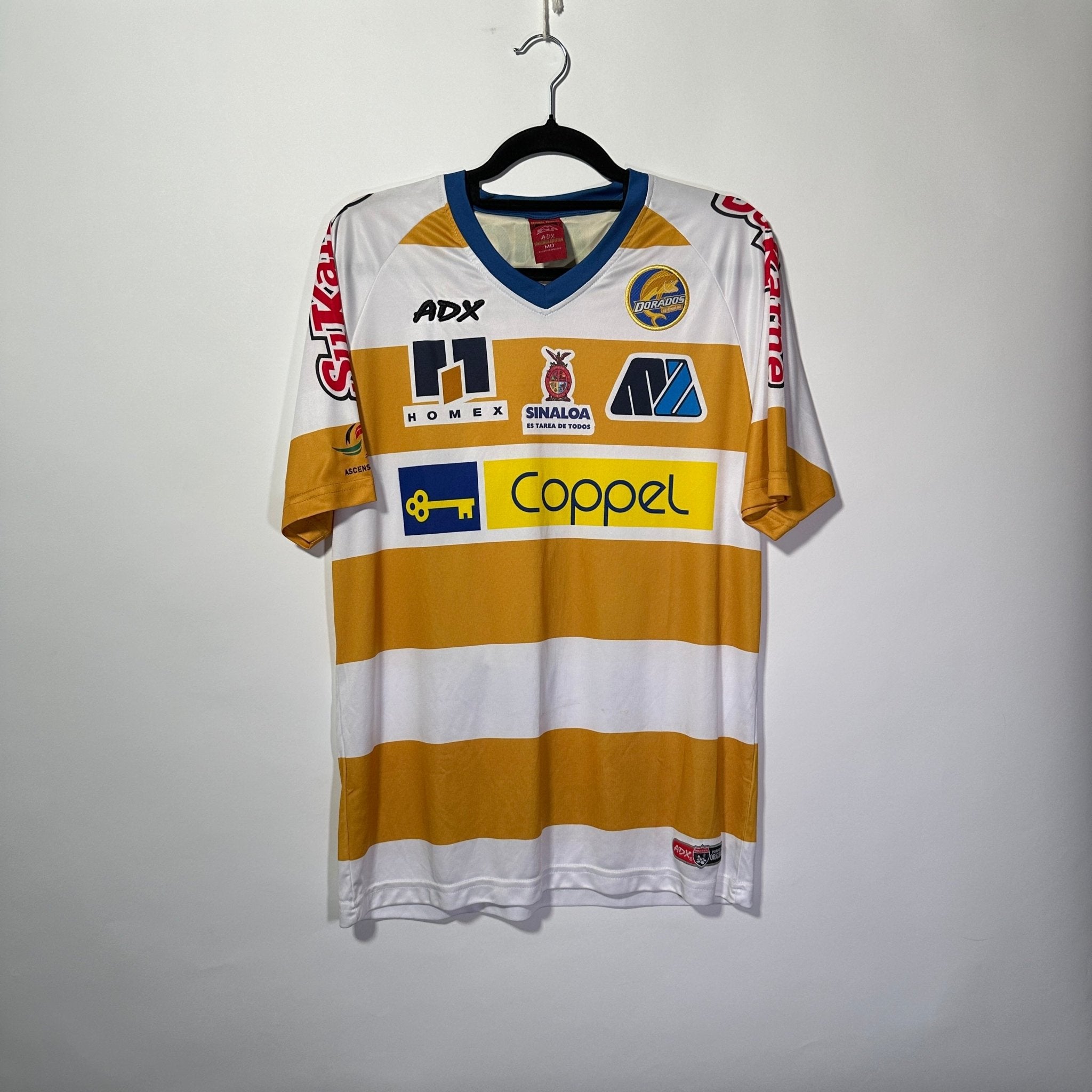 Dorados de Sinaloa Local 2012 – Dorsal C. Blanco - Talla M - YaelitoMix