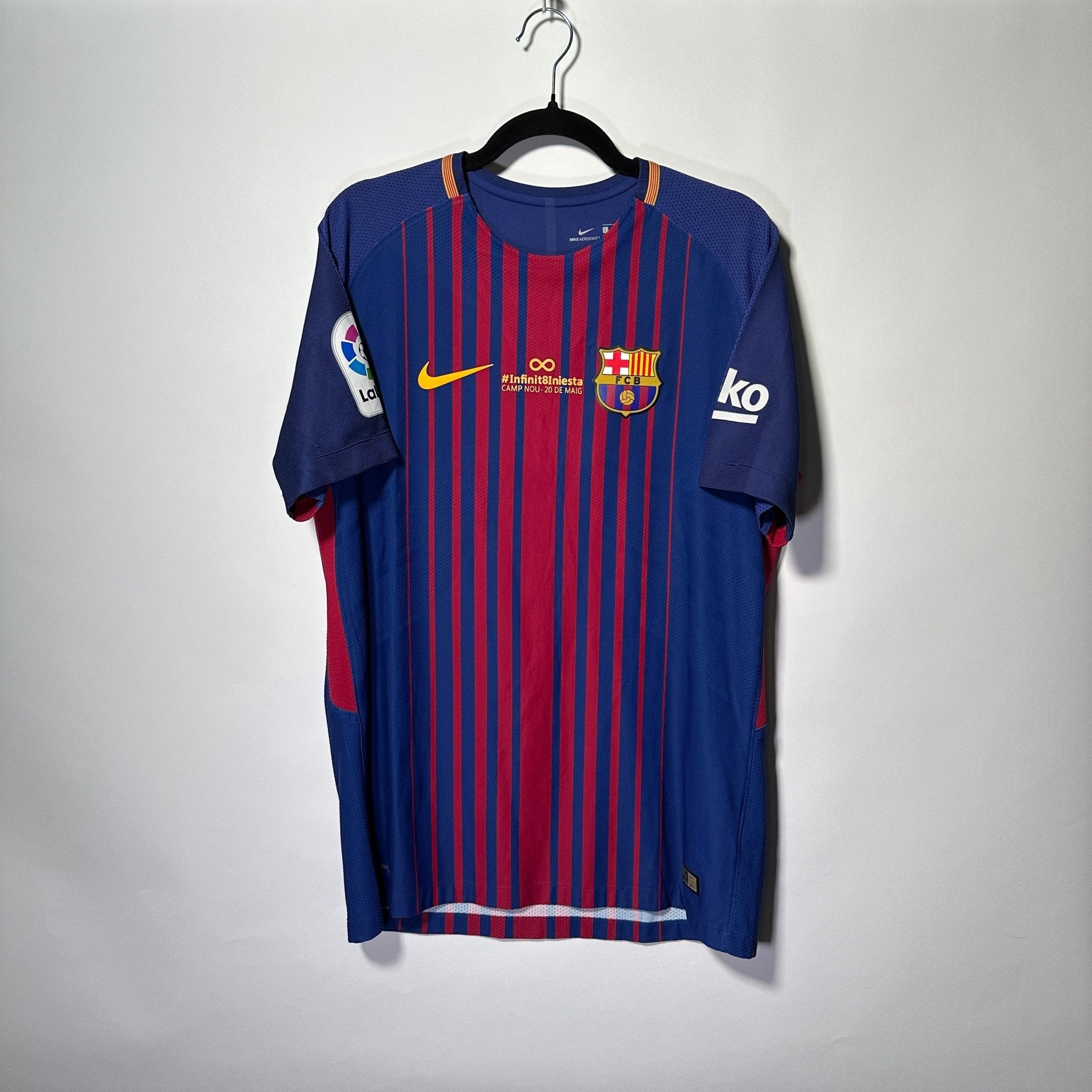 FC Barcelona Local 2017 - Dorsal Messi - Talla L/G