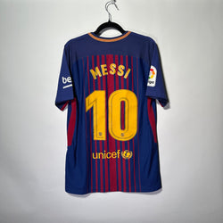 FC Barcelona Local 2017 - Dorsal Messi - Talla L/G