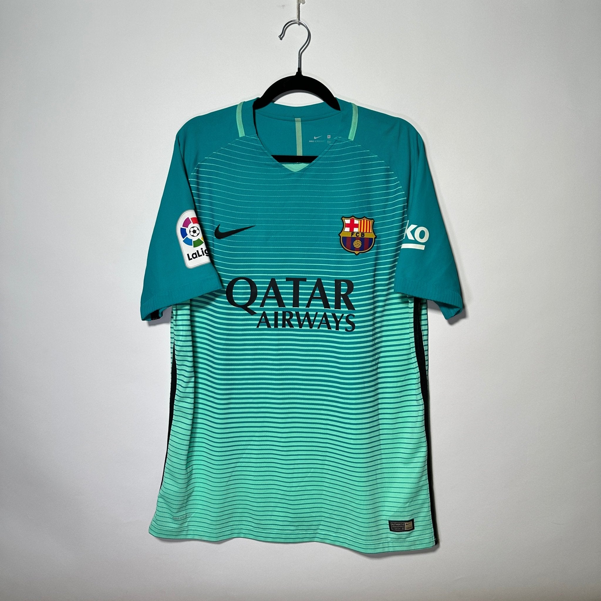 FC Barcelona Tercera 2016 - Dorsal Messi - Talla XL - YaelitoMix
