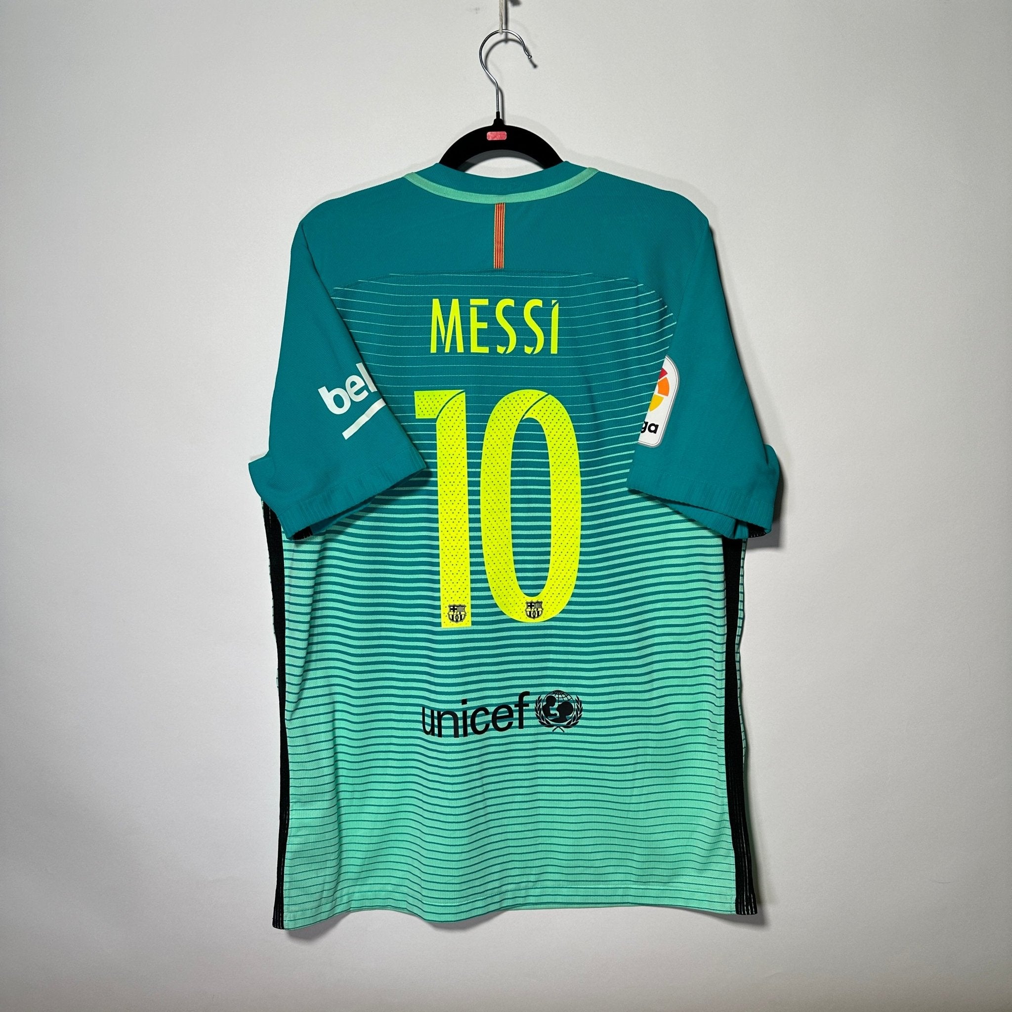 FC Barcelona Tercera 2016 - Dorsal Messi - Talla XL - YaelitoMix