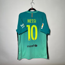 FC Barcelona Tercera 2016 - Dorsal Messi - Talla XL - YaelitoMix