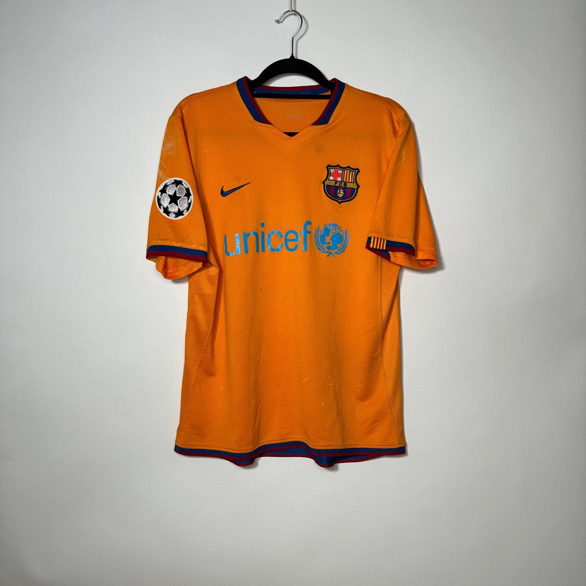 FC Barcelona Visita 2006 - Dorsal Messi - Talla M - YaelitoMix