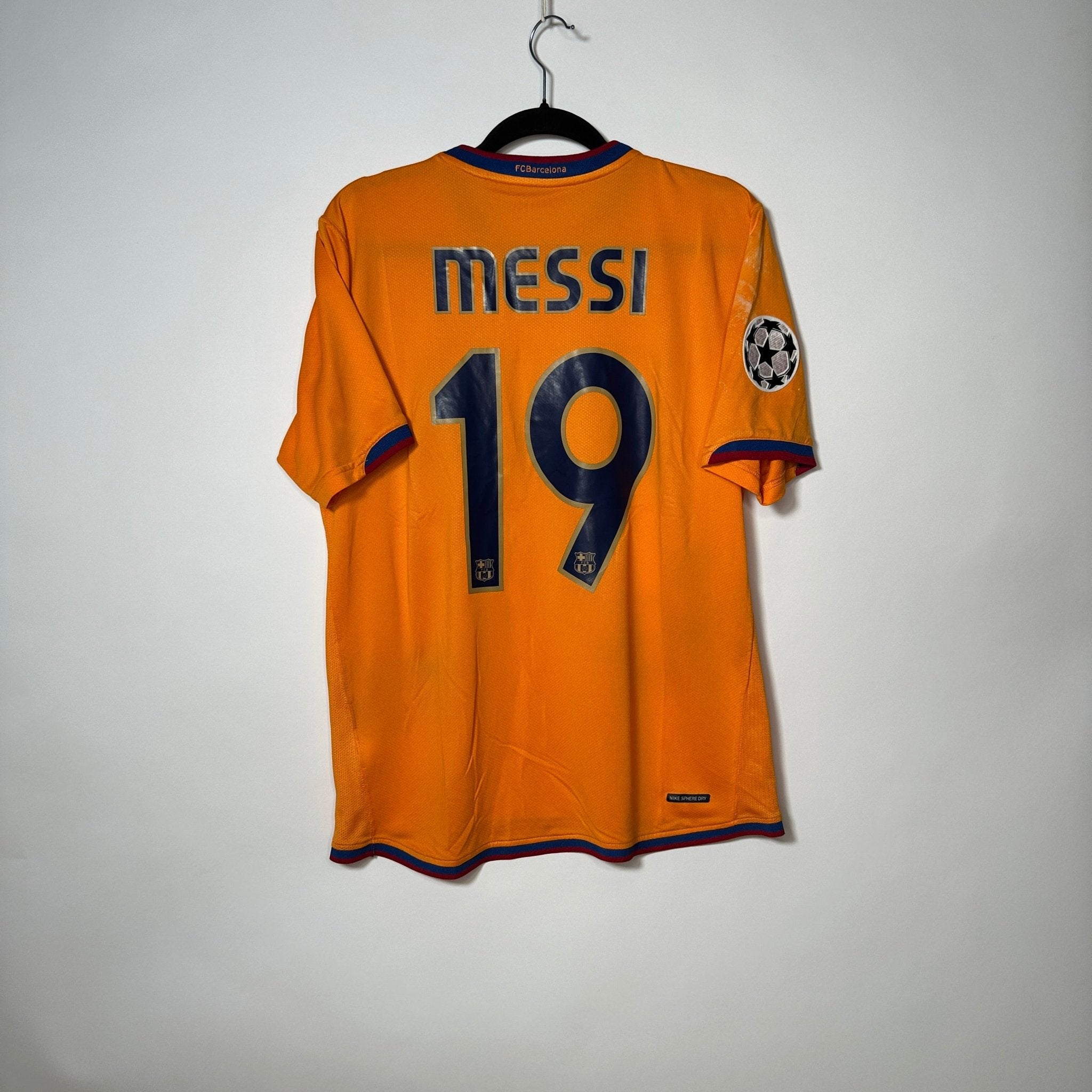 FC Barcelona Visita 2006 - Dorsal Messi - Talla M - YaelitoMix