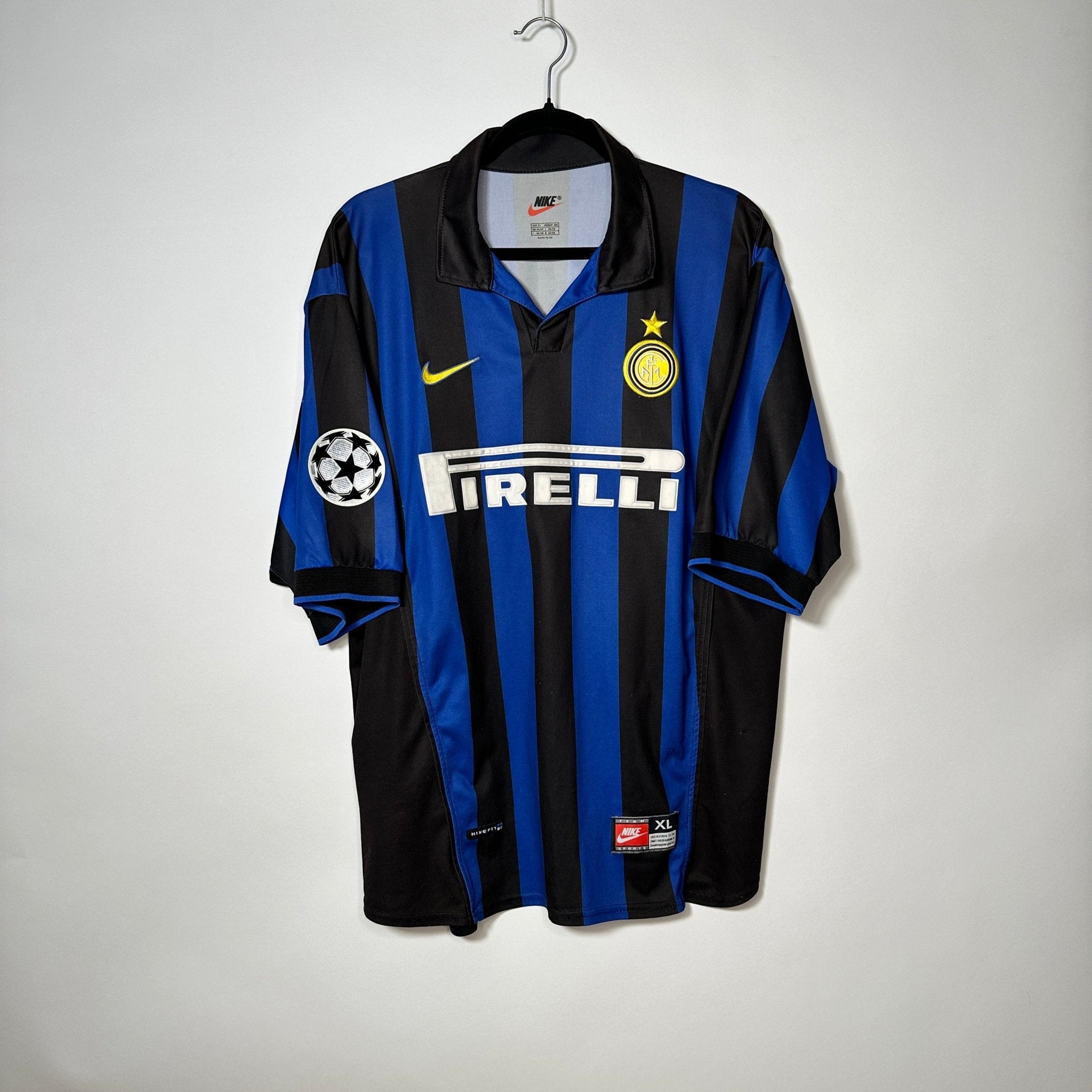 Inter de Milán Local 1998 - Dorsal Baggio - Talla L/G - YaelitoMix