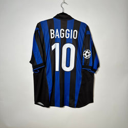 Inter de Milán Local 1998 - Dorsal Baggio - Talla L/G - YaelitoMix