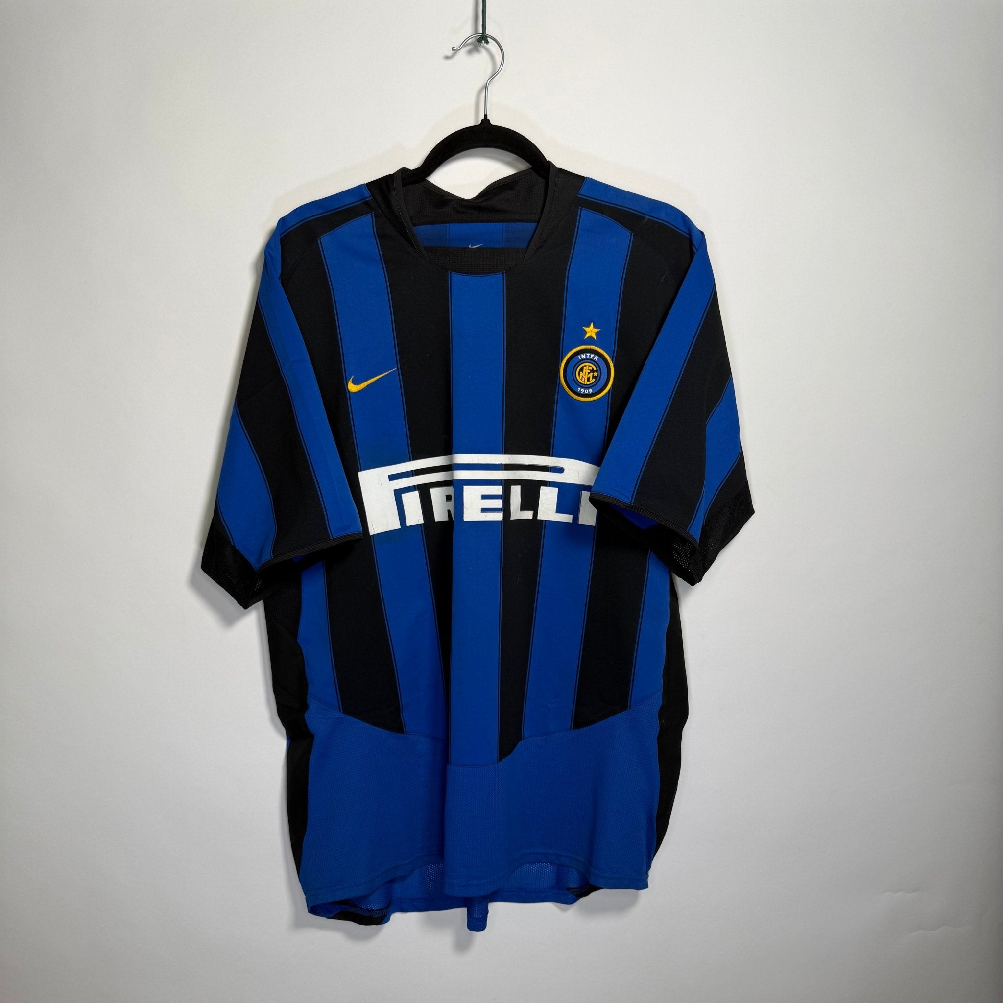 Inter de Milán Local 2003 - Dorsal Ivan Zamorano - Talla L/G - YaelitoMix