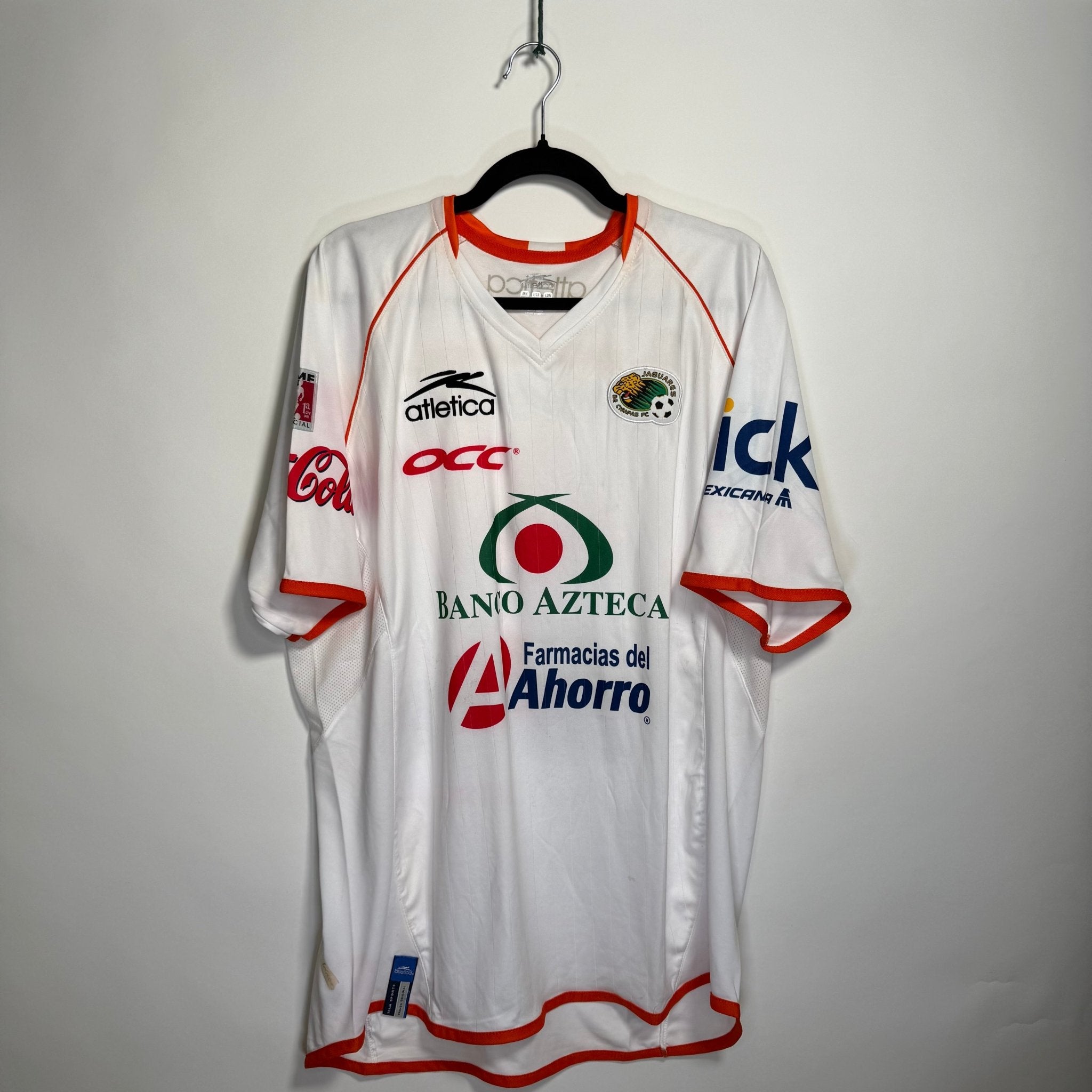 Jaguares de Chiapas Local 2007 - Dorsal Bofo Bautista - Talla 2XL - YaelitoMix
